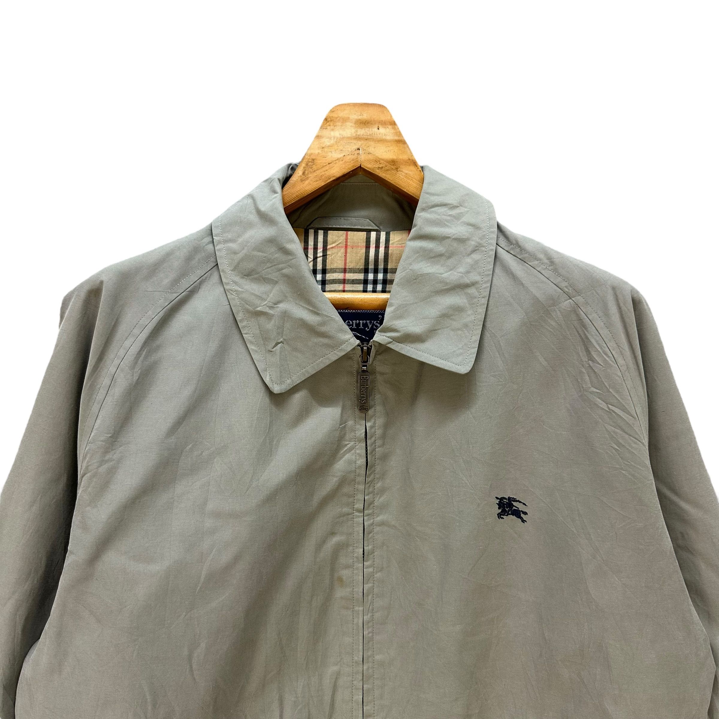 Burberry Vintage BURBERRYS Collared Casual Jacket #A78-1892 Size US L / EU 52-54 / 3 - 2 Thumbnail