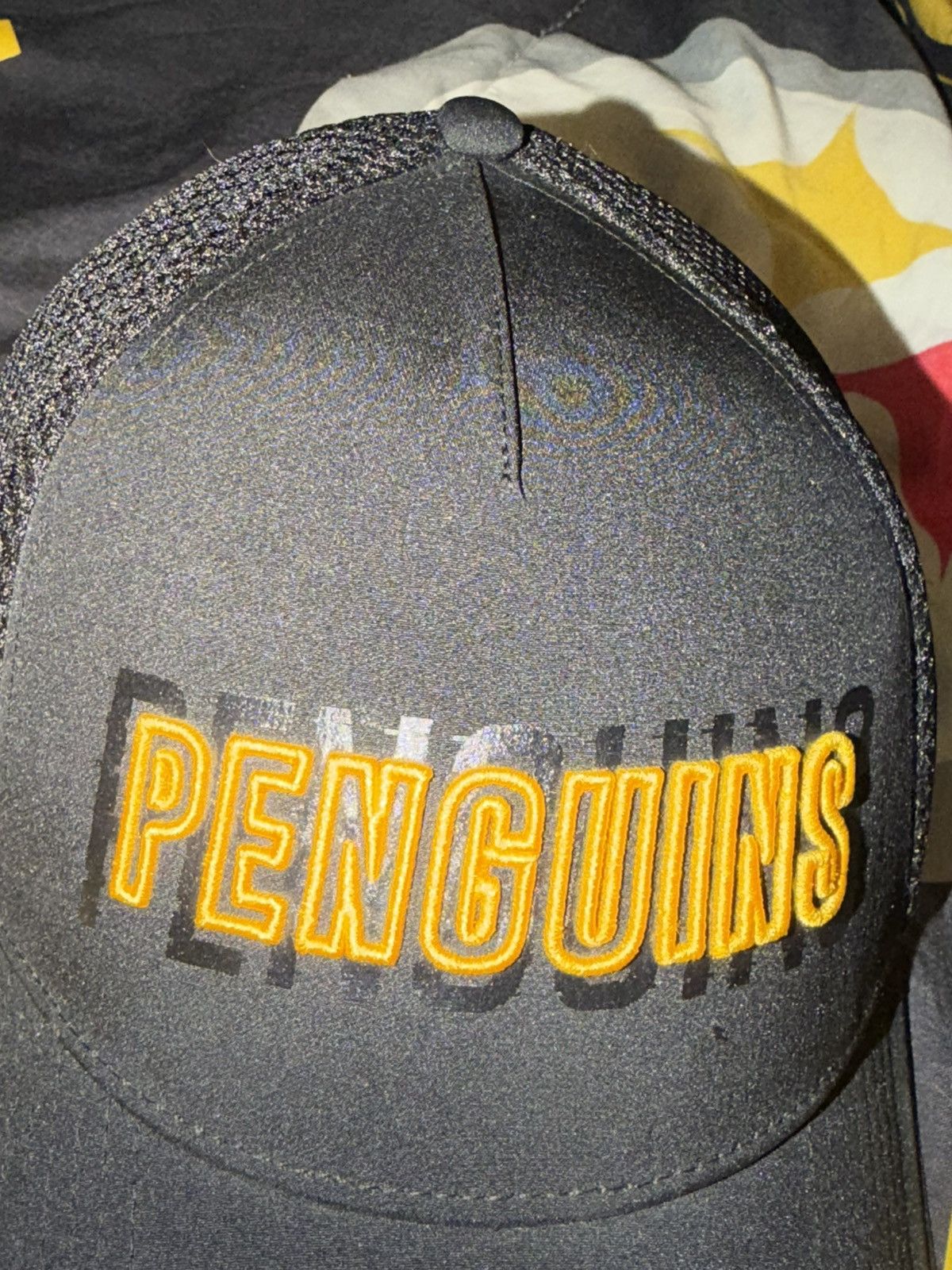 NHL Fanatics NHL Hockey Pittsburgh Penguins Fitted Hat Men M/L Size ONE SIZE - 15 Thumbnail