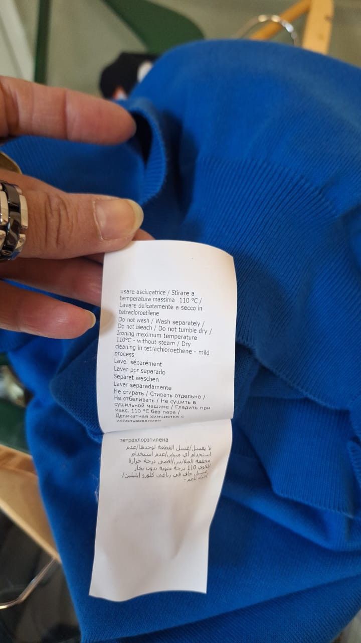 Moschino Moschino Couture Sweatshirt with Logo Print Orange Blue Size US M / EU 48-50 / 2 - 9 Thumbnail