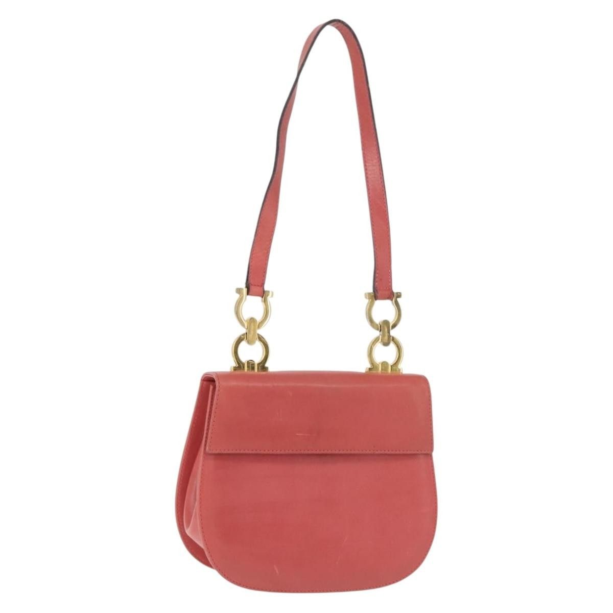 Salvatore Ferragamo Salvatore Ferragamo Gancini Shoulder Bag Leather Size ONE SIZE - 1 Thumbnail