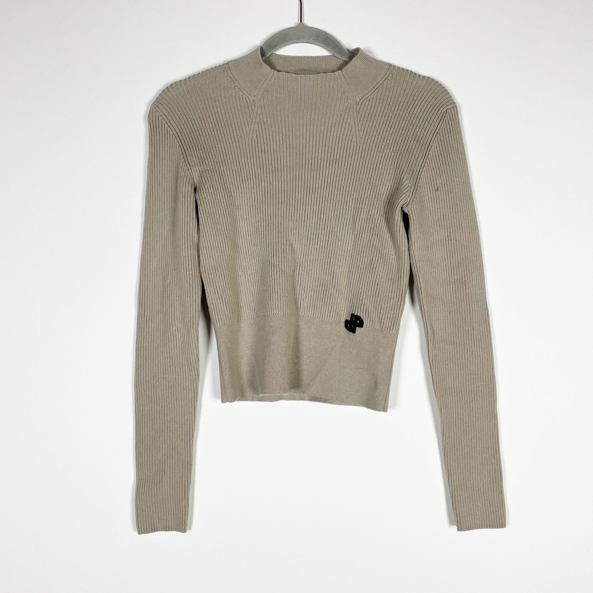 Patou Patou Signature Rib Jumper Merino Wool Knit Size S / US 4 / IT 40 - 1 Thumbnail
