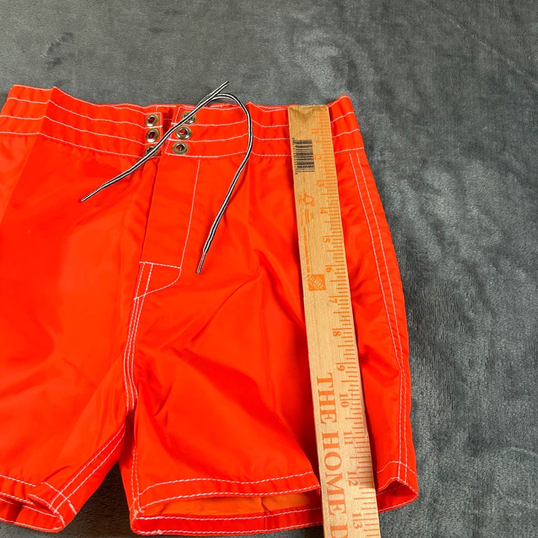 Vintage VINTAGE Birdwell Beach Britches Board Shorts Surf Made in USA Retro Red Mens size 26 Size US 26 / EU 42 - 7 Thumbnail