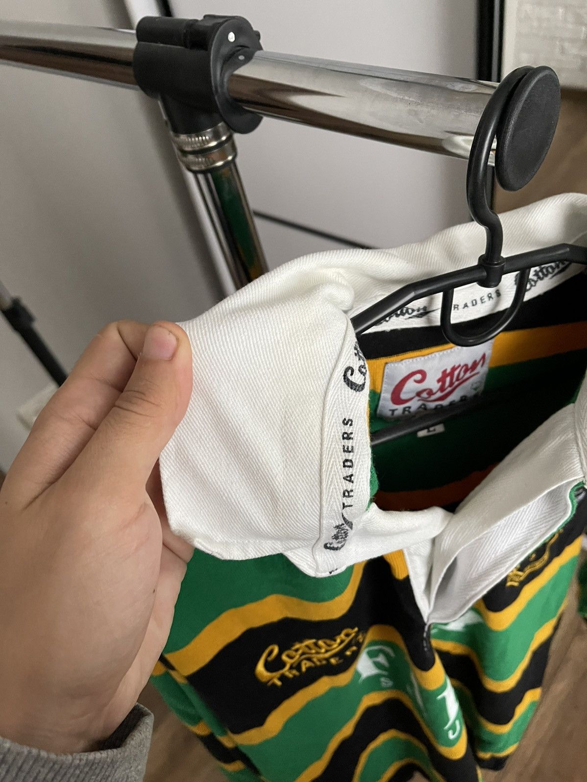 Cotton Traders 1996/1997 Northampton Rugby Vintage Sweatshirt Pullover Size US L / EU 52-54 / 3 - 11 Thumbnail