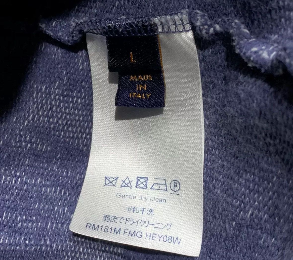 Louis Vuitton Louis Vuitton logo printed half zip hoodie Size US L / EU 52-54 / 3 - 6 Thumbnail