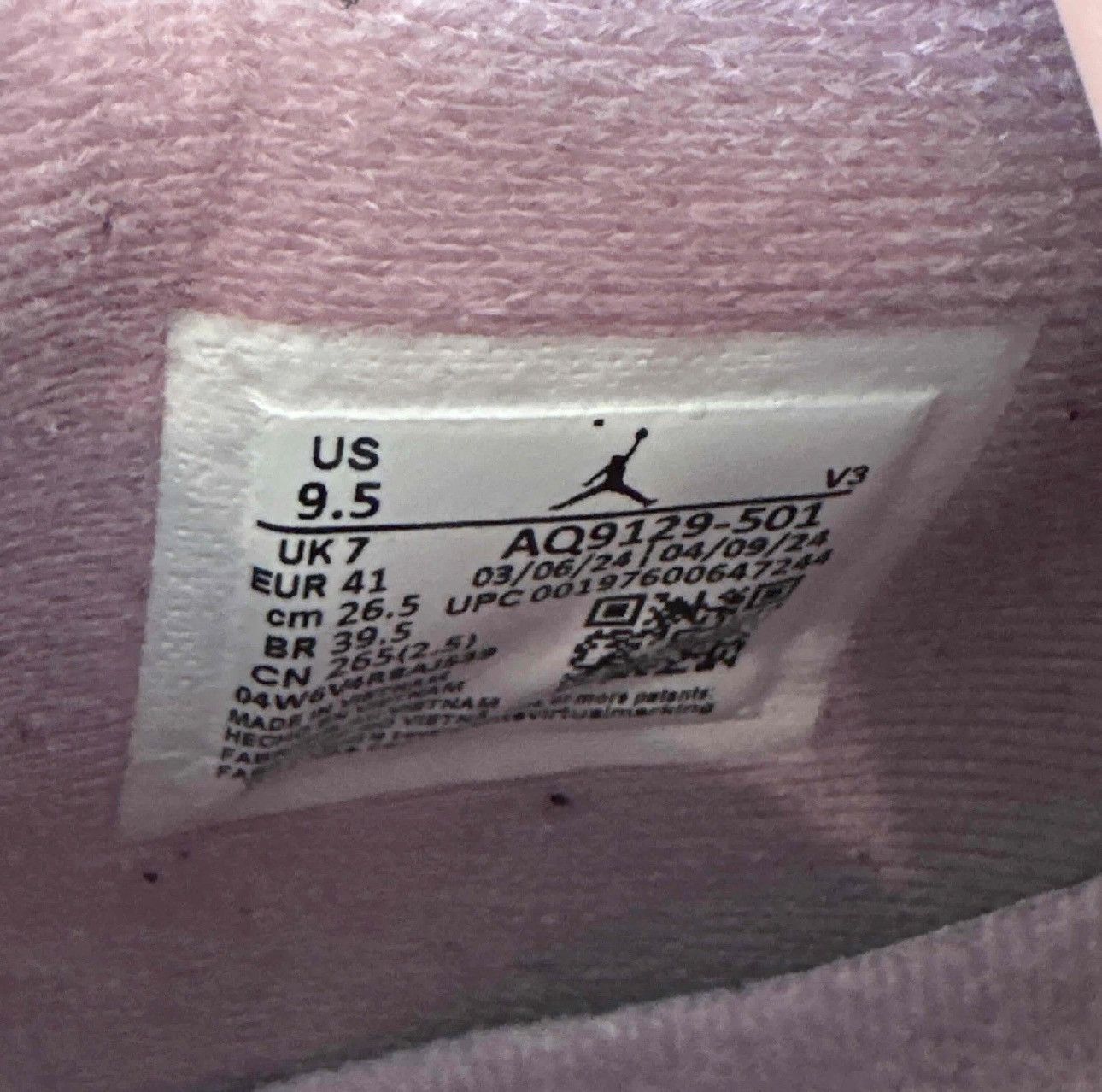 Jordan Brand Jordan 4 Retro Orchid Size US 9.5 / IT 39.5 - 7 Thumbnail
