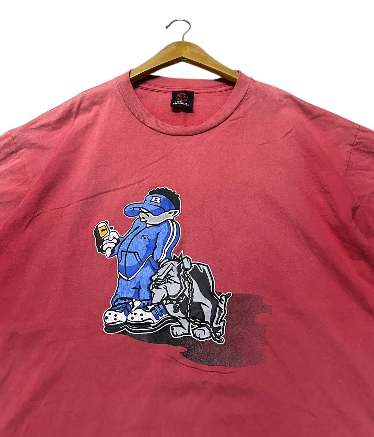 Vintage Vintage School of hardknooks snoop doggy dog tshirt Size US XL / EU 56 / 4 - 3 Thumbnail