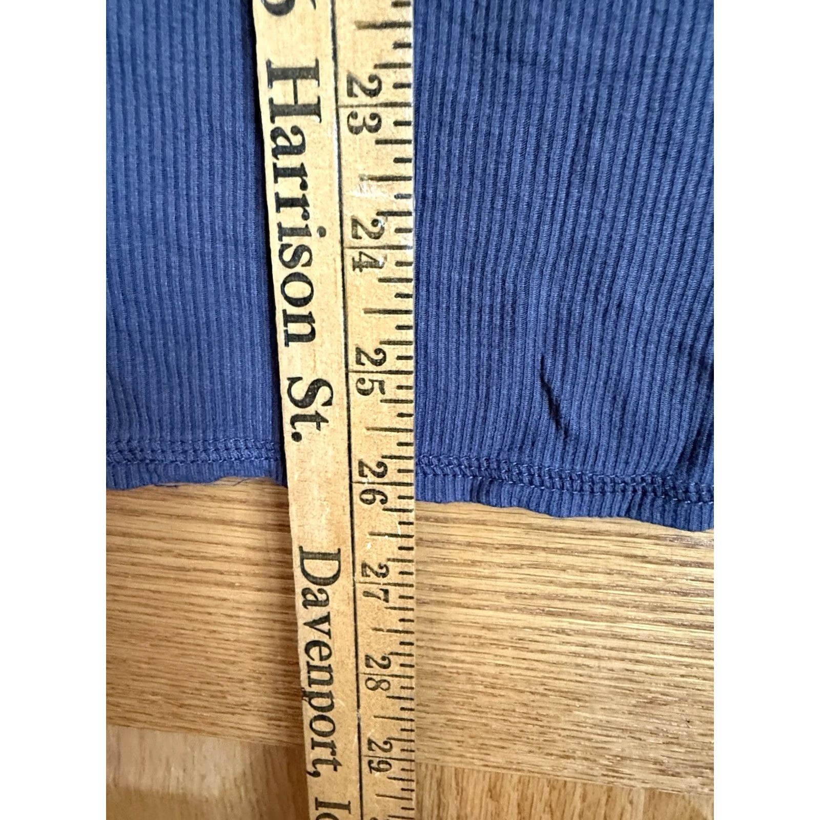 American Eagle Outfitters American Eagle Women Medium Gray Soft Sexy Ribbed Shirt Oversized Lagenlook Size M / US 6-8 / IT 42-44 - 6 Thumbnail