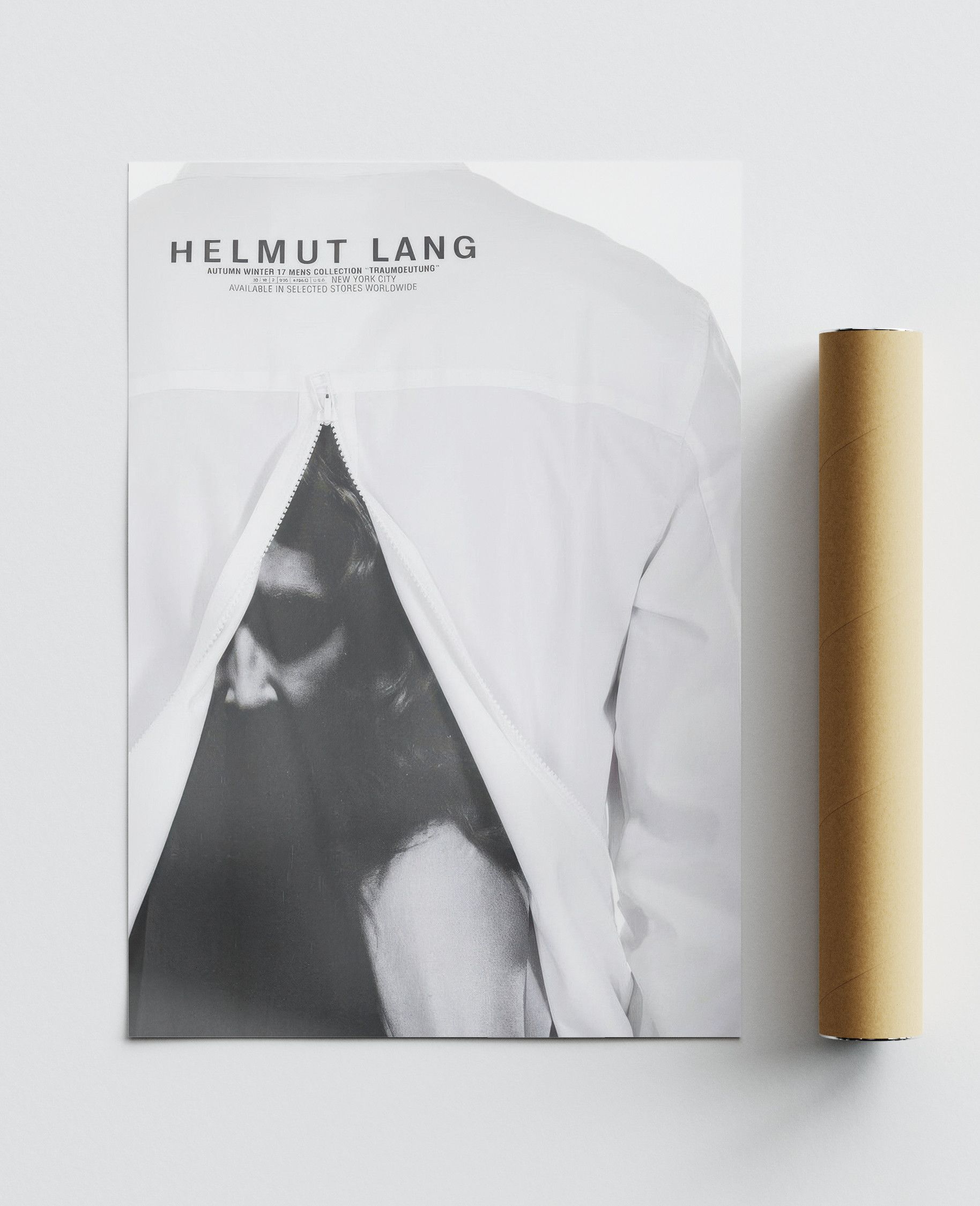 Helmut Lang 90s Helmut Lang Poster Gift Vintage Archive Lookbook Logo Size ONE SIZE - 3 Thumbnail