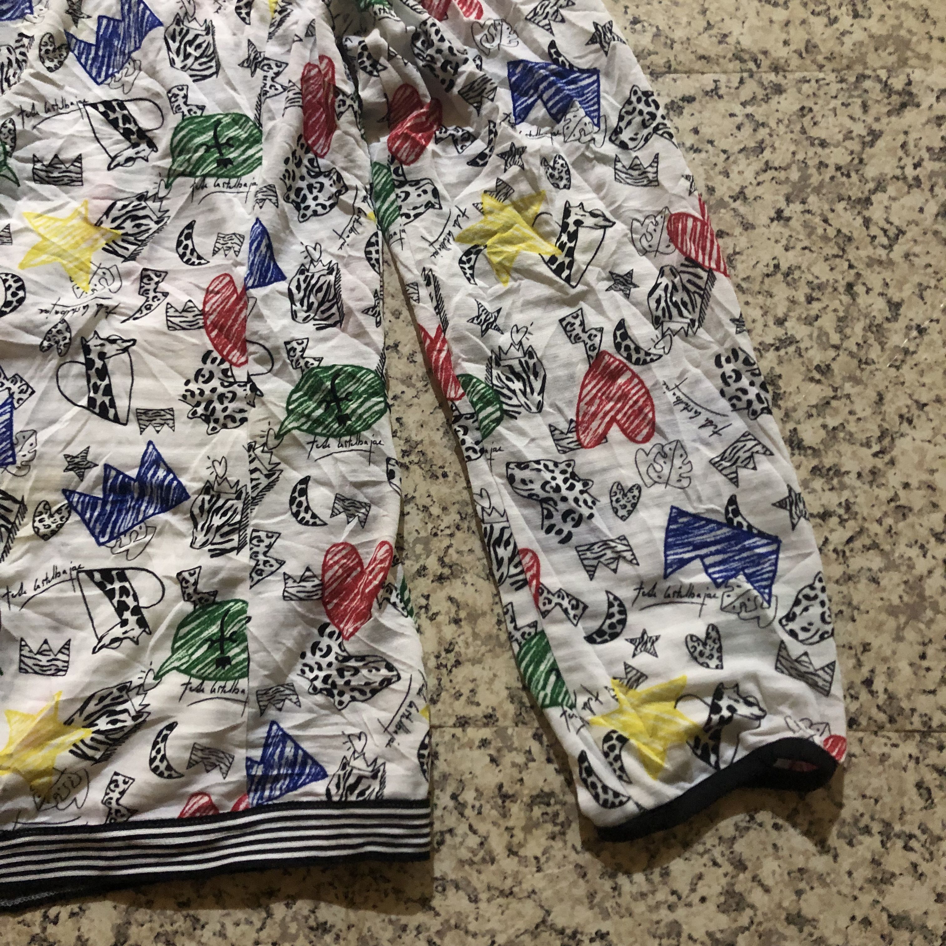 Jean Charles De Castelbajac 🔥 CASTELBAJAC SPORT DOODLE ART ALL OVER PRINT LIGHT JACKET Size M / US 6-8 / IT 42-44 - 13 Thumbnail