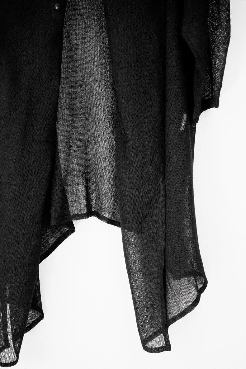 Y's Y's 24ss Linen Scarf Collar Cardigan shirt Size XS / US 0-2 / IT 36-38 - 7 Thumbnail