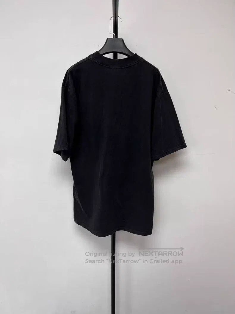 Balenciaga Balenciaga Letter Retro Washed Distressed Ripped Print Loo Size US L / EU 52-54 / 3 - 2 Thumbnail