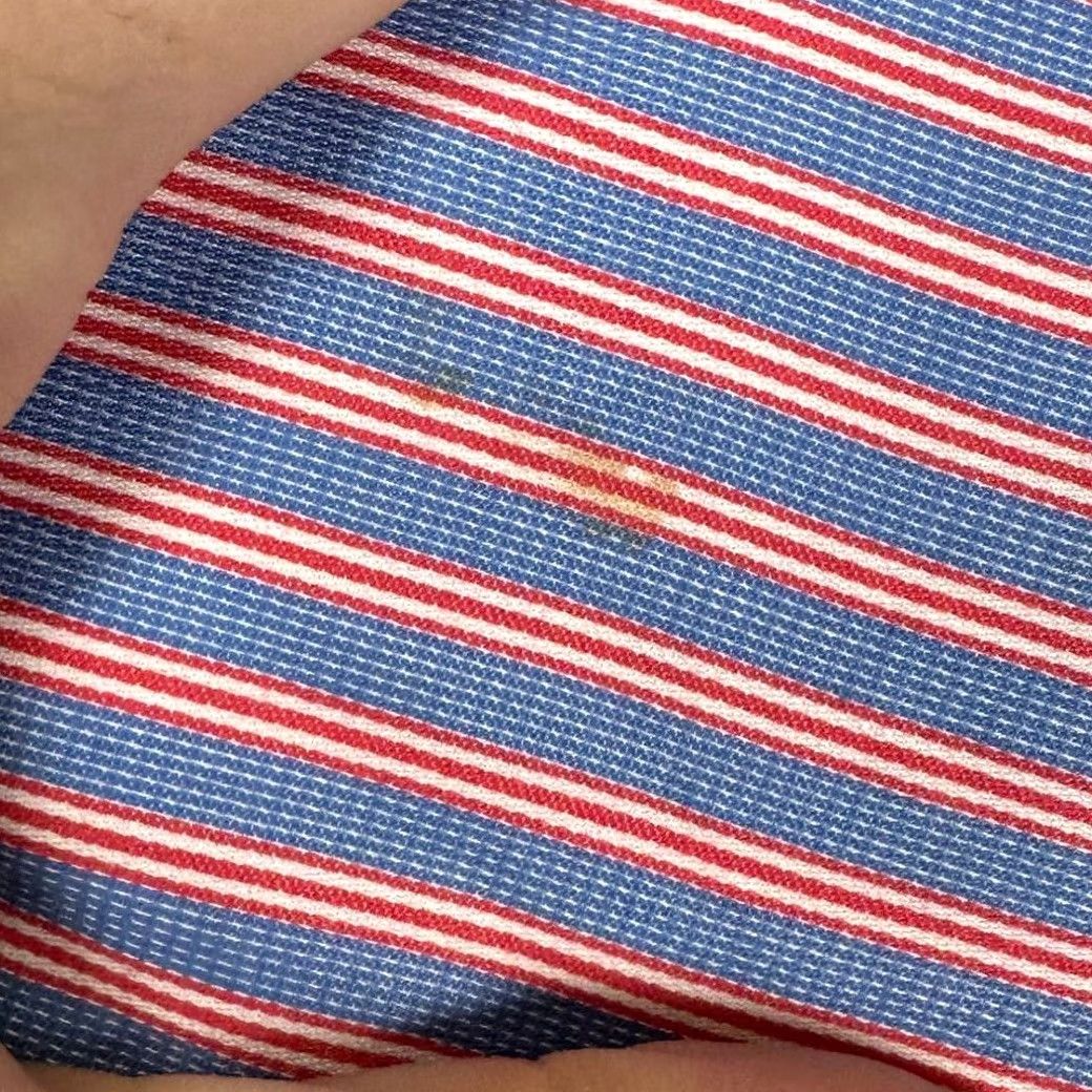BUGATCHI Bugatchi Uomo Dress Shirt Mens Medium Blue Stripes Button Up Pocket Short Sleeve? Size 40R - 7 Thumbnail