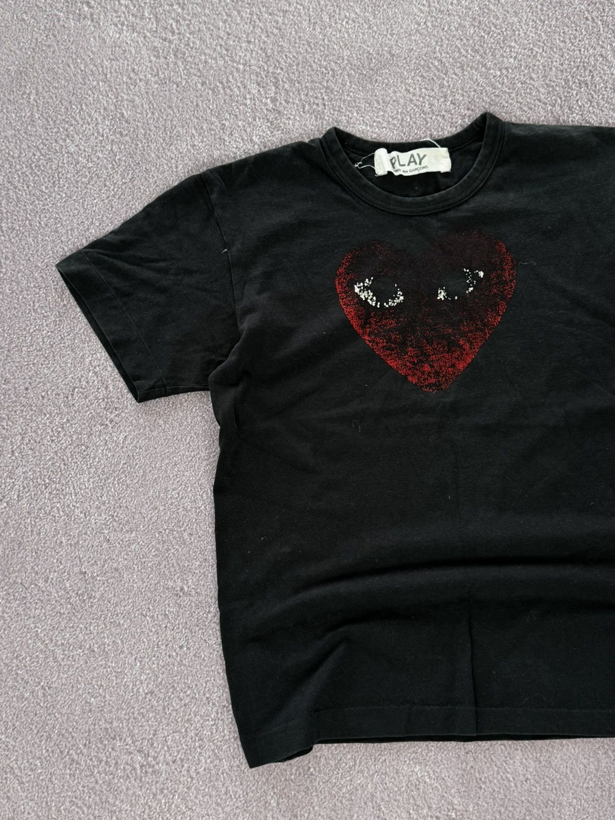Comme des Garcons PLAY Vintage Play Comme Des Garcons Japan Faded T-Shirt Size US M / EU 48-50 / 2 - 4 Thumbnail