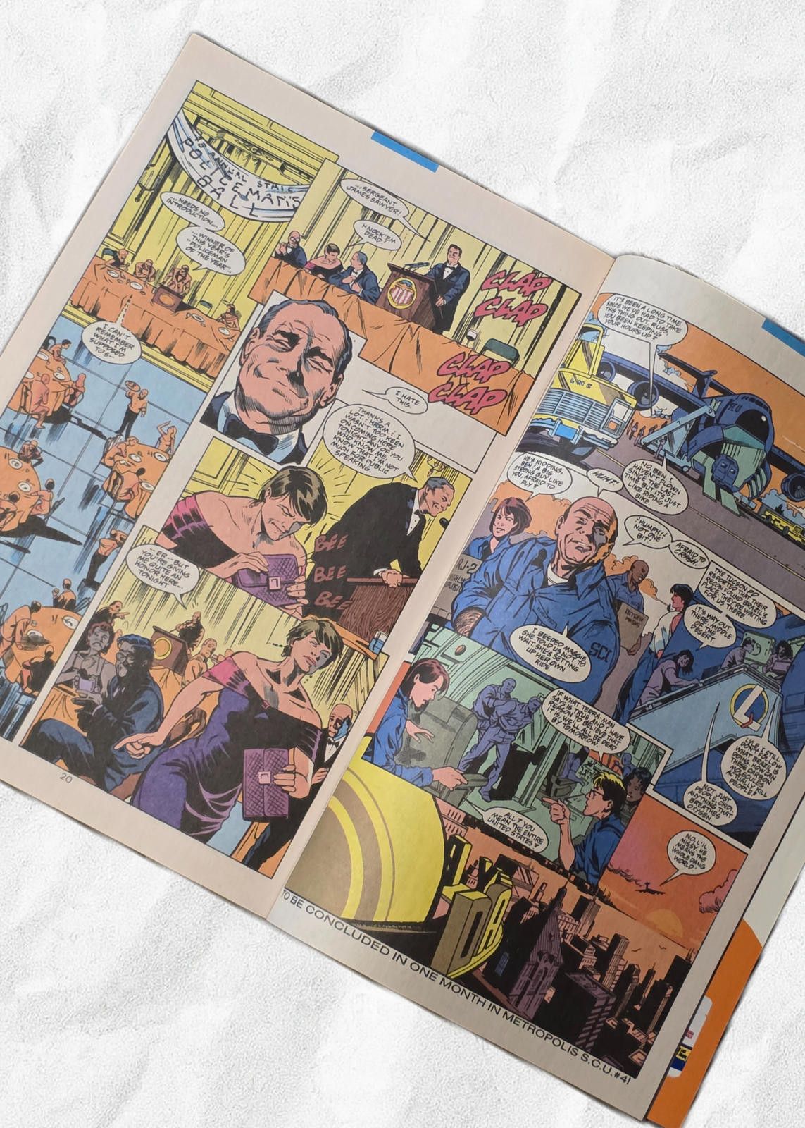 DC Comics Metropolis S.C.U Comic #3 January 1995 DC Limited Series (C) Size ONE SIZE - 2 Thumbnail