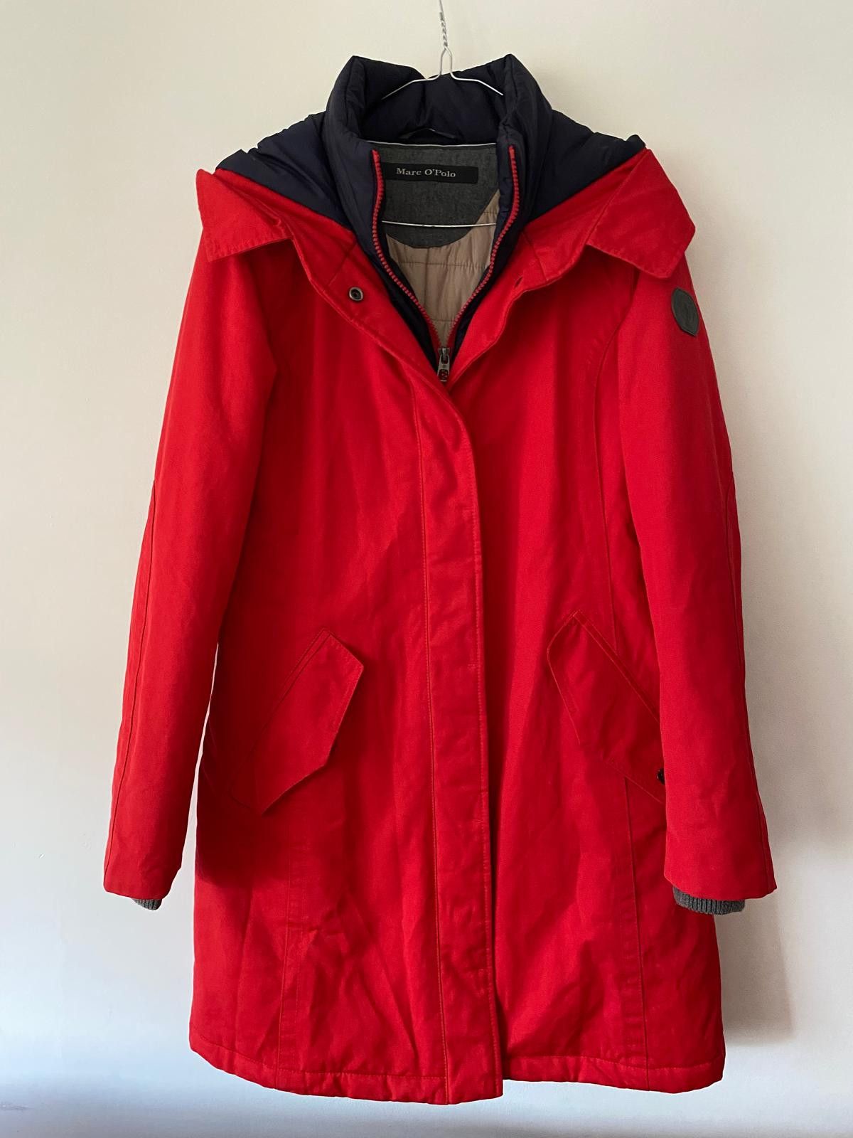 Marc O'Polo Marc O'Polo Red Winter Jacket Size XS / US 0-2 / IT 36-38 - 2 Thumbnail