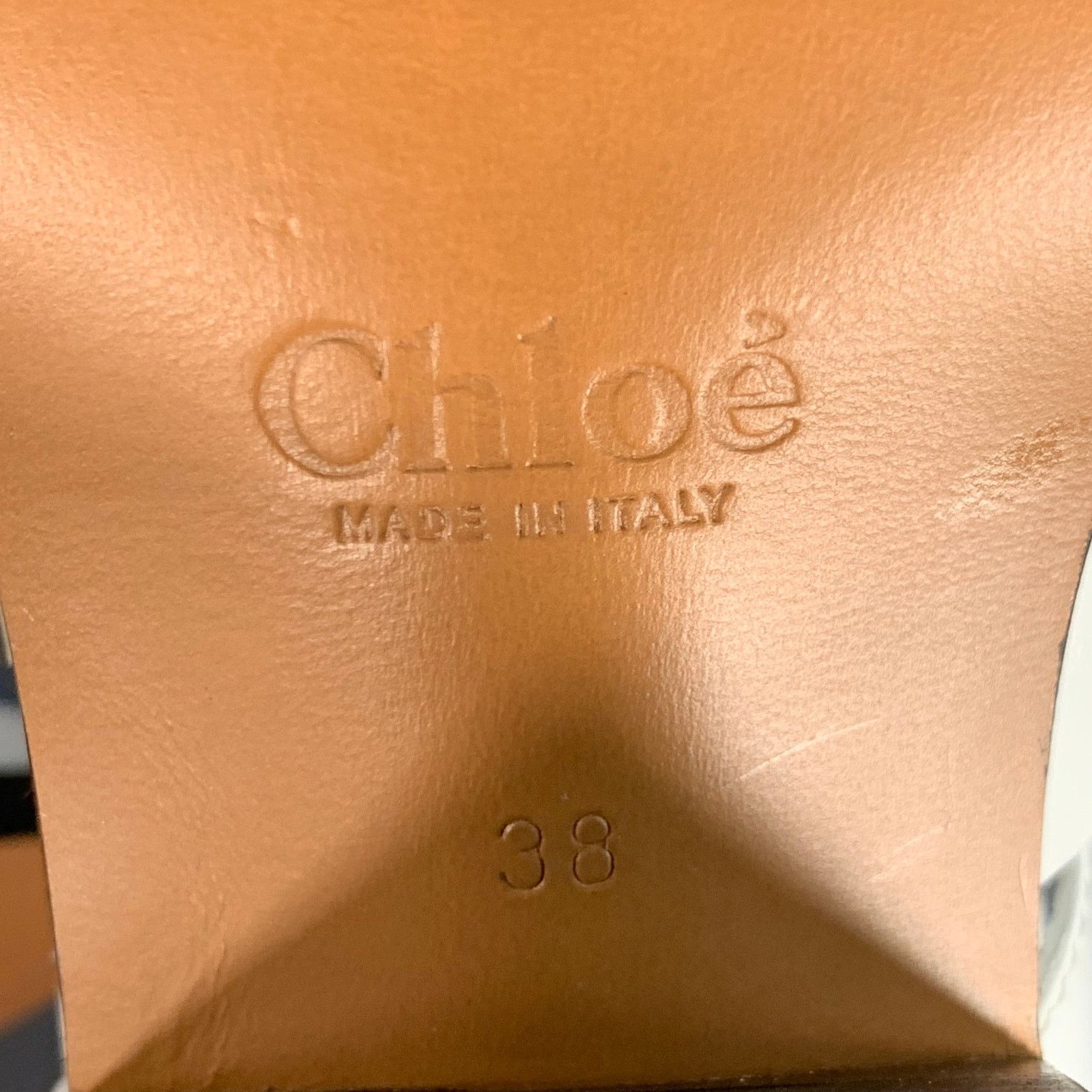 Chloe CHLOE 8 White Leather Lace-Up Belted Pointed Toe Ankle Boots Size US 8 / IT 38 - 7 Thumbnail