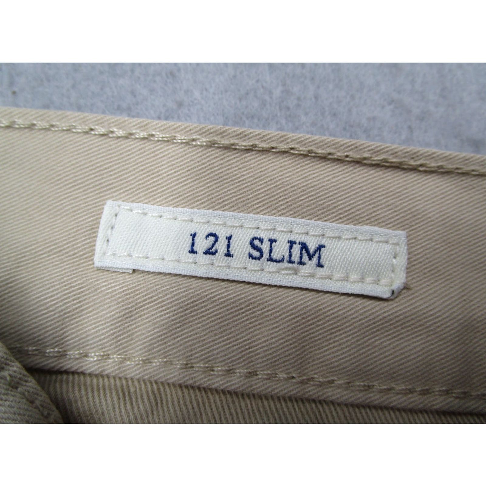 Lucky Brand Lucky Brand Pants Mens 38x30 Beige Slim Flat Front Khaki Casual Chino Size US 38 / EU 54 - 4 Thumbnail