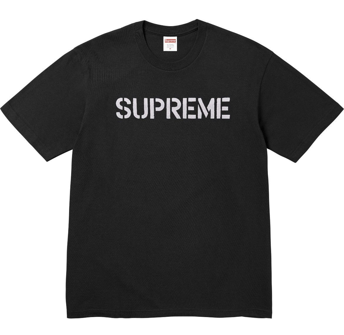 Corteiz × Supreme Corteiz x Supreme RTW Tee Black | Grailed