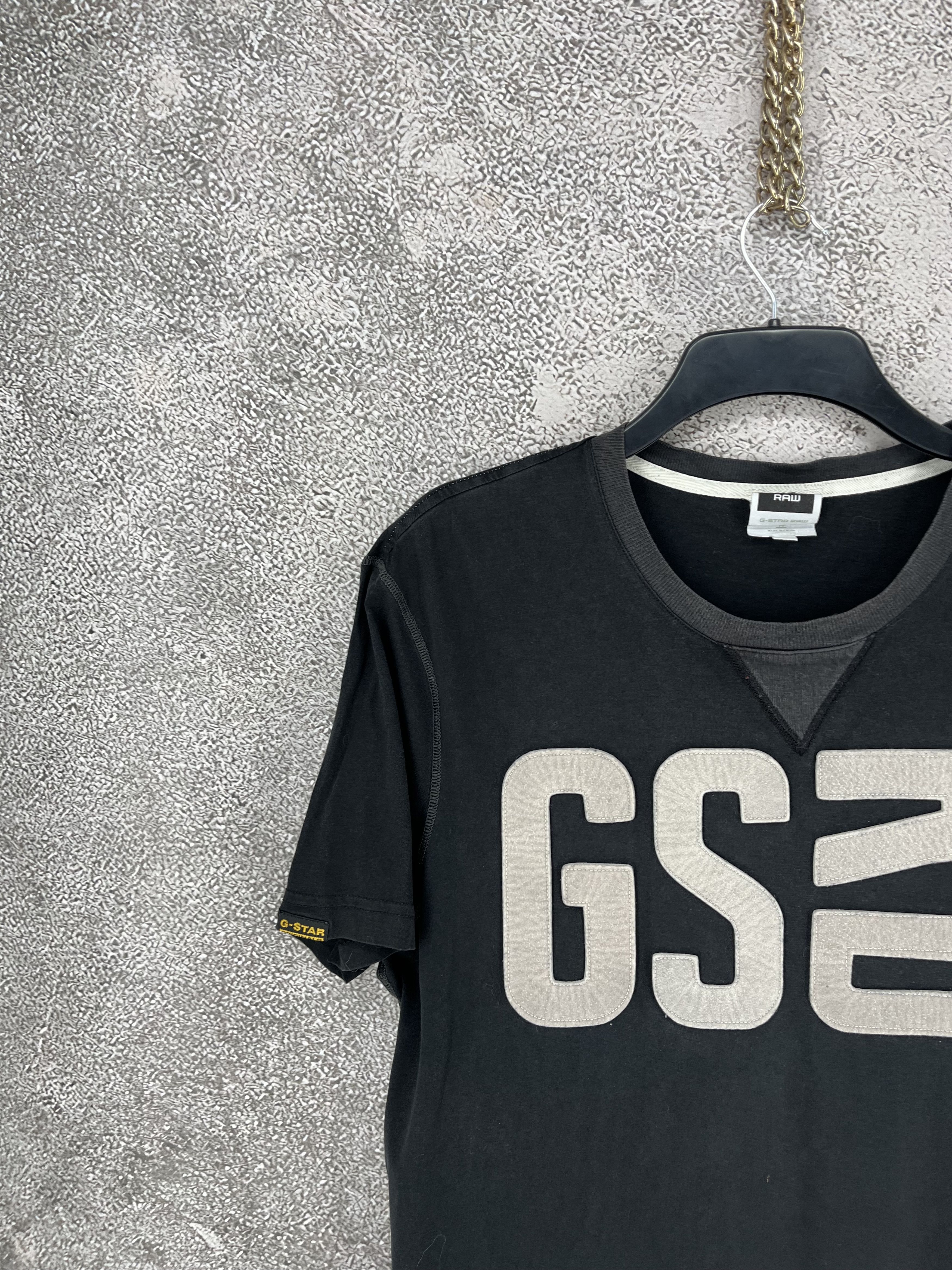 Raw State Vintage GStar G-Star Raw Grey Muscle Tshirt Size-XL Size US XXL / EU 58 / 5 - 4 Thumbnail