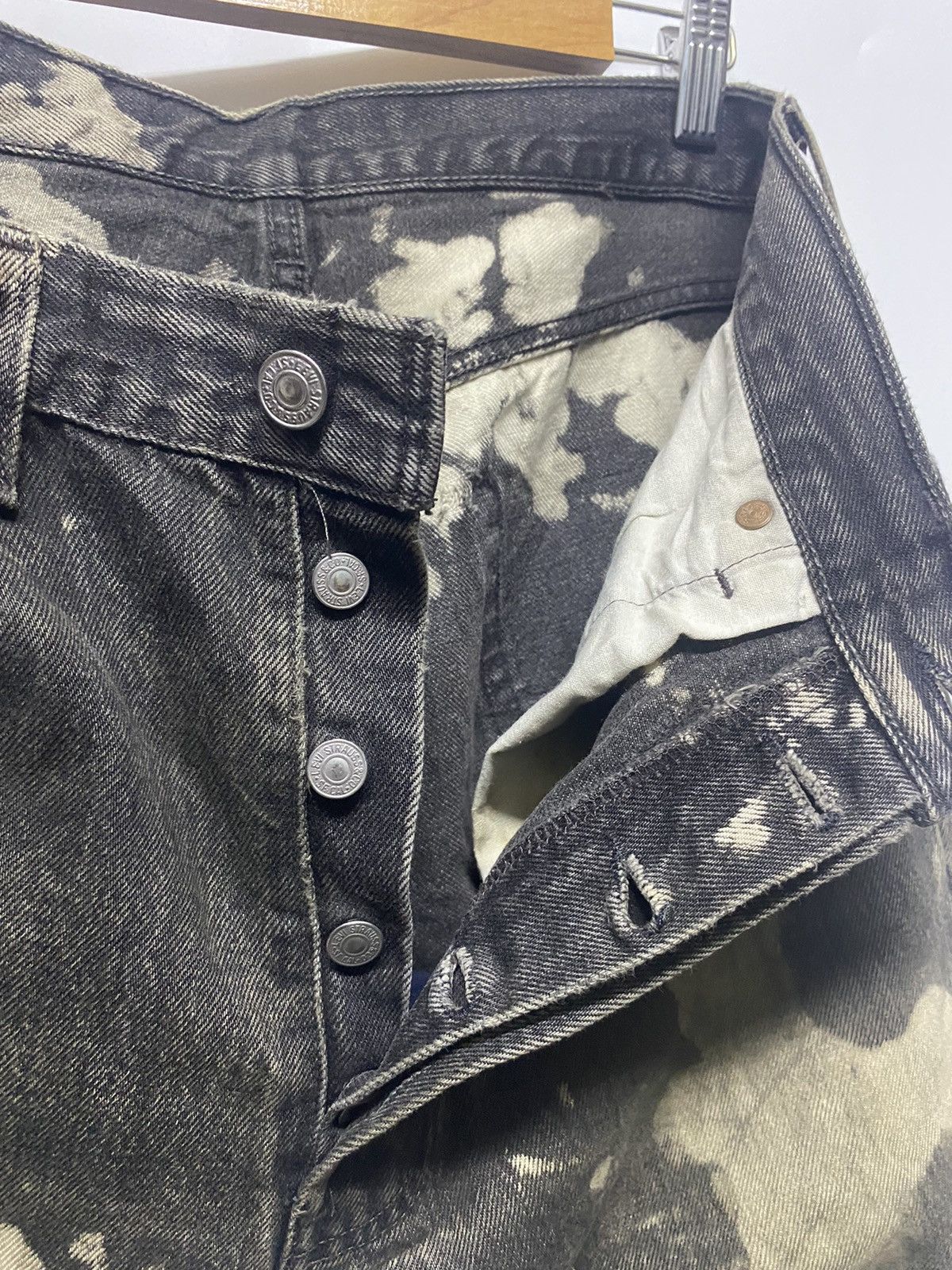 Levi's Vintage Levi’s 501 WPL 423 Distressed Denim Jeans Size US 32 / EU 48 - 12 Thumbnail