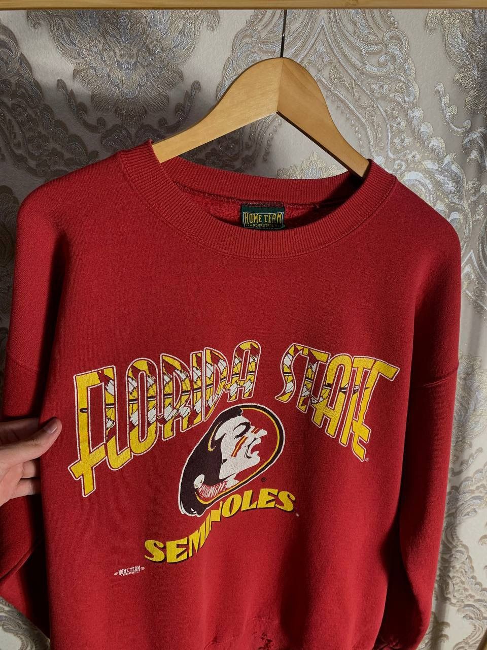 NFL × Vintage VERY RARE NFL FLORIDA STATE SEMINOLES SWEATSHIRT 90s Y2K SK8 Size US XL / EU 56 / 4 - 3 Thumbnail
