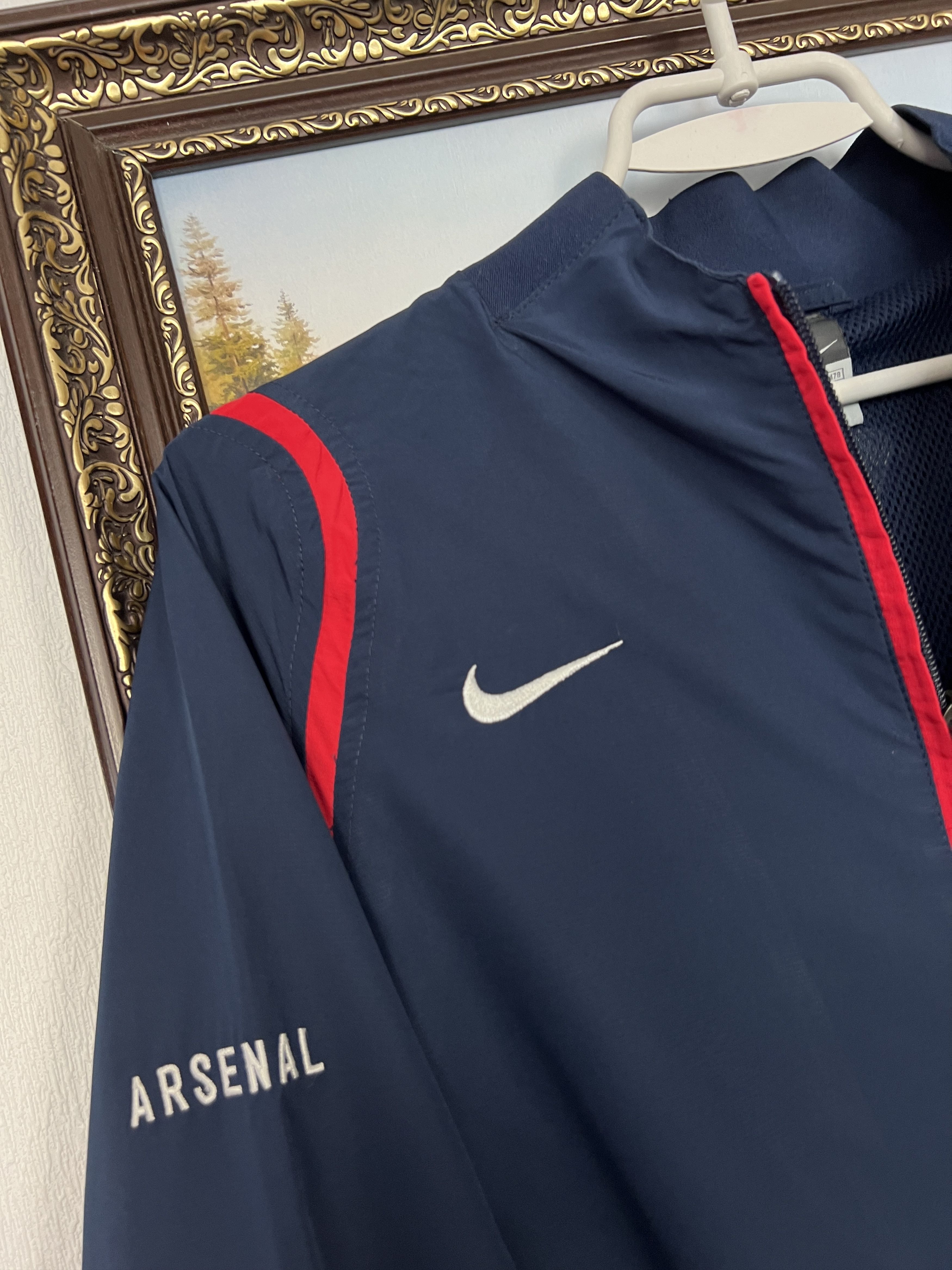 Nike Vintage Nike Arsenal Football Jacket Soccer Blue Track Top Size US M / EU 48-50 / 2 - 4 Thumbnail