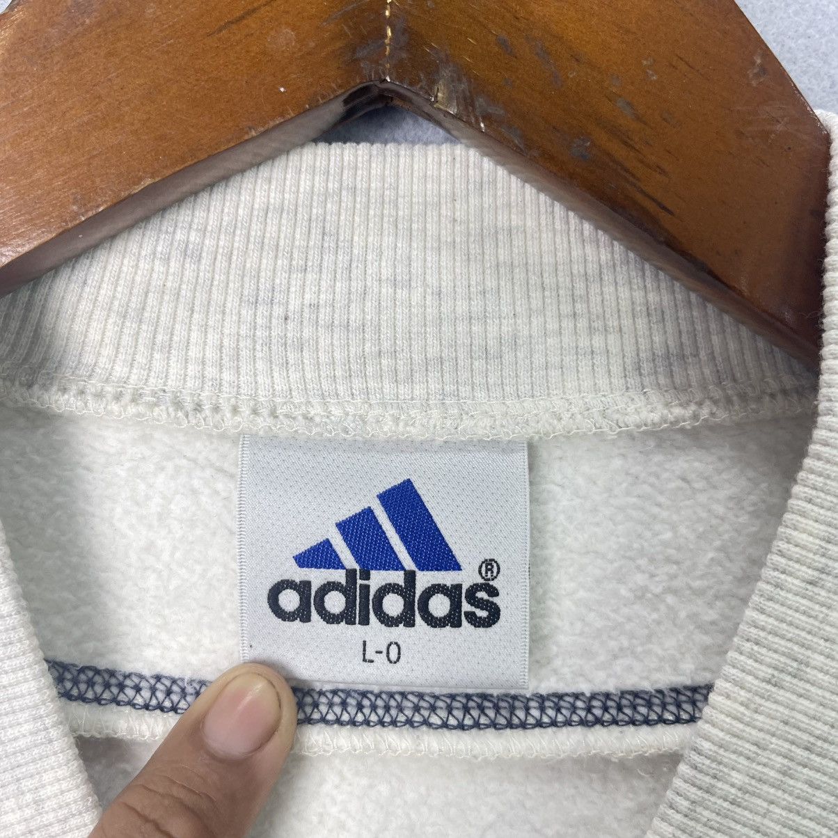 Adidas Vintage Adidas Touch All The Bases Snap Jacket Size US L / EU 52-54 / 3 - 9 Thumbnail
