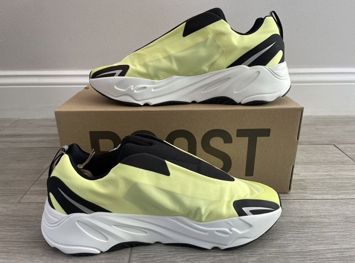 Adidas ADIDAS Yeezy Boost 700 MNVN Laceless GY2055 Phosphor Size 12 Size US 12 / EU 45 - 2 Thumbnail