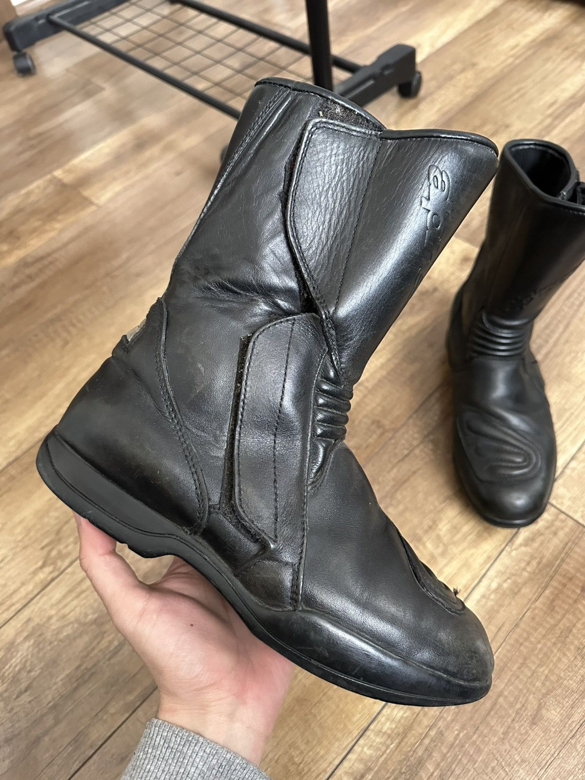 Alpinestars Alpinestars Leather High Top Moto Boots Shoes Size US 8 / EU 41 - 6 Thumbnail