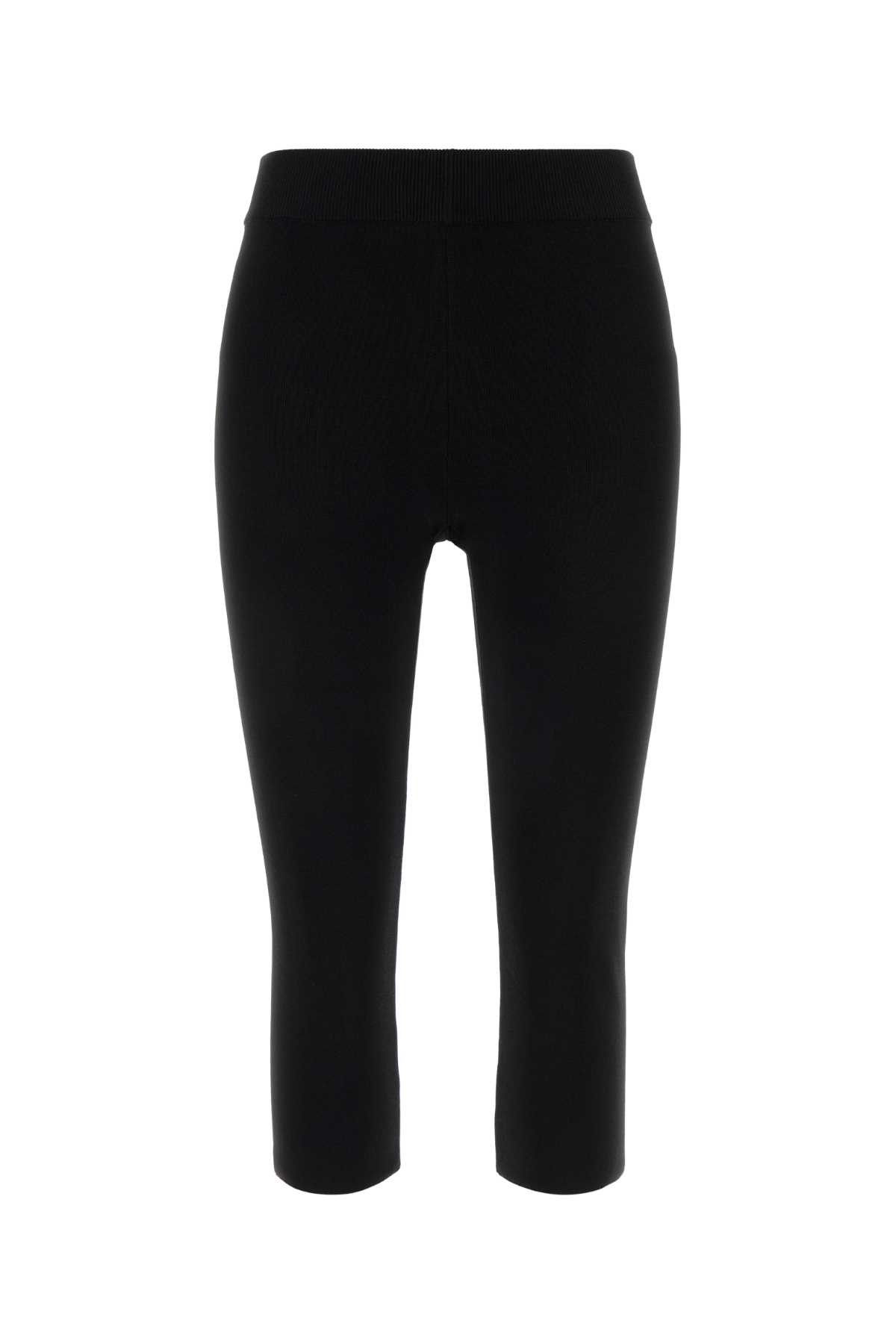 Magda Butrym Black Knit Leggings Size 27" / US 4 / IT 40 - 1 Thumbnail