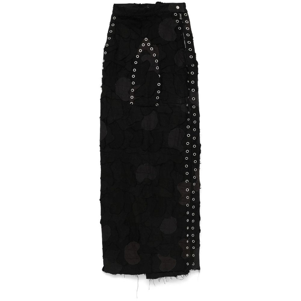 Who Decides War Who Decides War BLACK Skirts - Straight Skirts Size 26" / US 2 / IT 38 - 1 Thumbnail