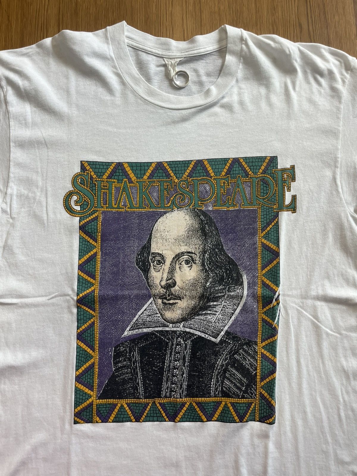 Arts & Science Vintage SHAKESPEARE Artwork Design 90’s Tshirt Size US L / EU 52-54 / 3 - 5 Thumbnail