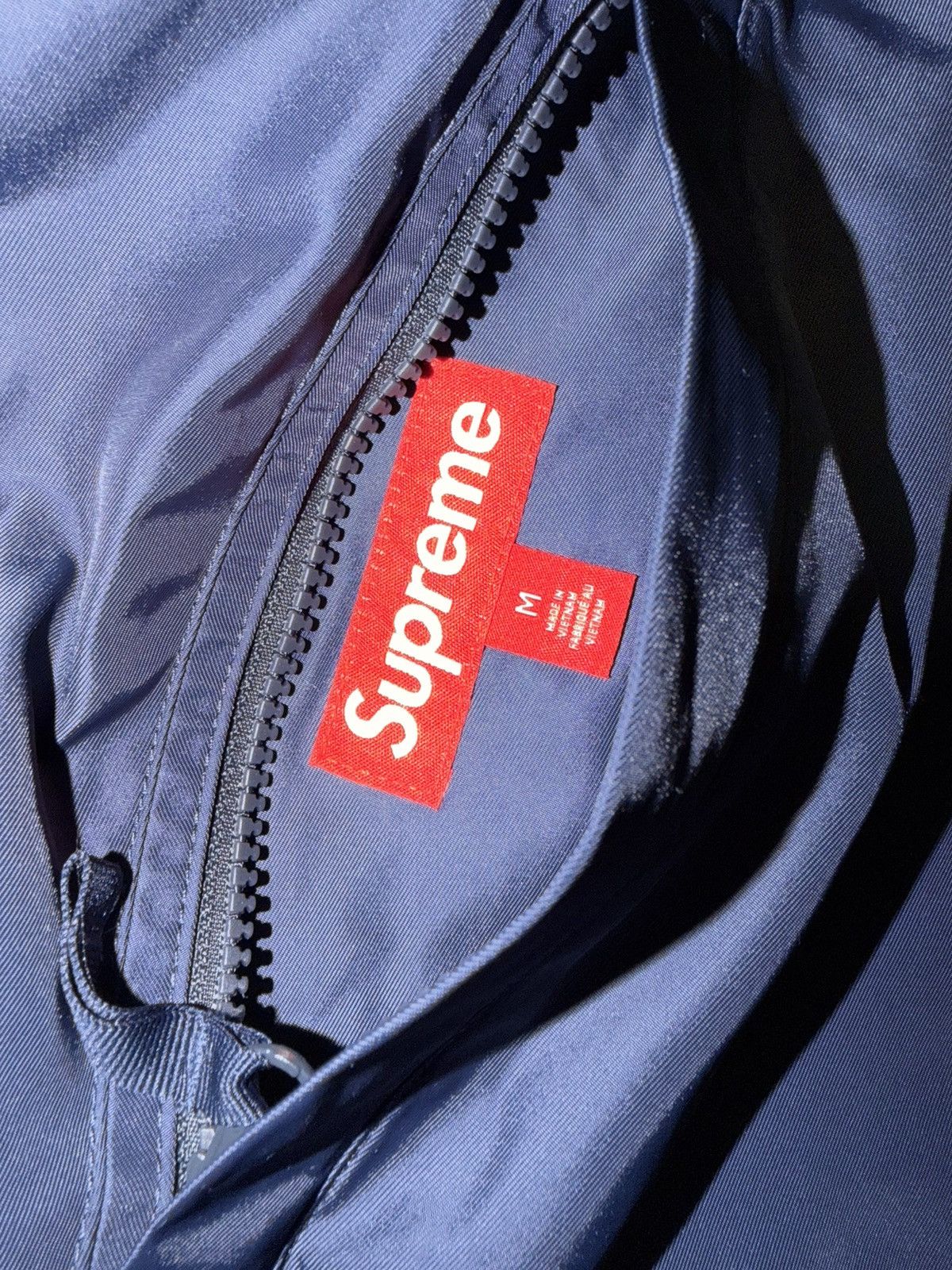 Supreme Supreme Polartec reversible track jacket navy (Medium) Size US M / EU 48-50 / 2 - 8 Thumbnail