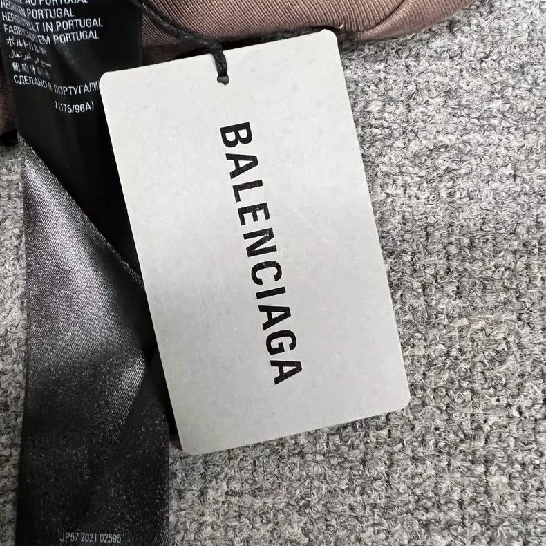 Balenciaga Balenciaga Washing to make old brown bat hooded sweater Size US M / EU 48-50 / 2 - 8 Thumbnail
