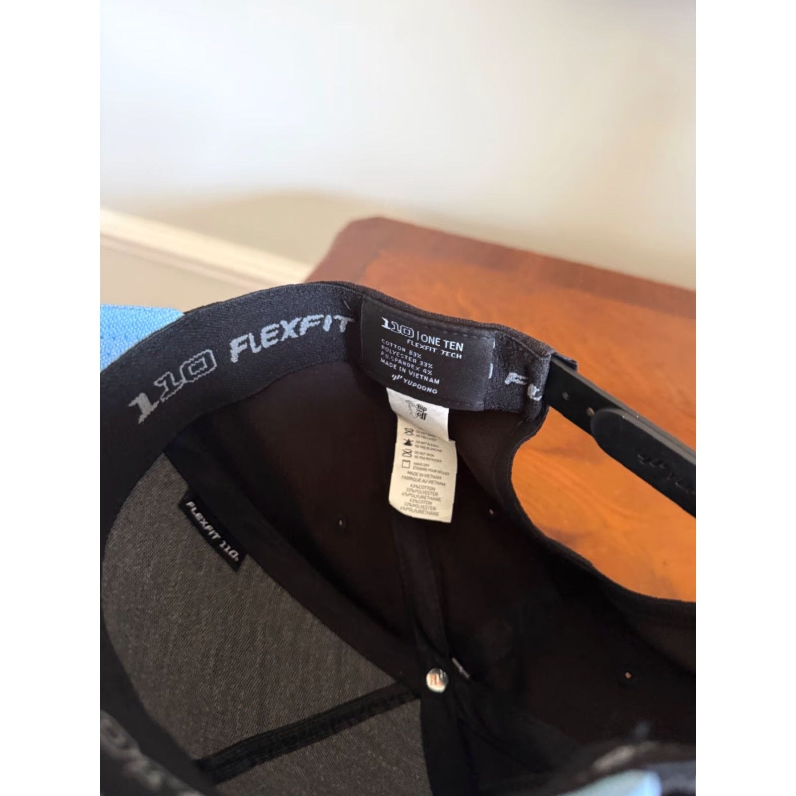 TravisMathew Travis Mathew Black SnapBack Flexfit Tech 110 Hat Spellout NWOT Unisex Adults One Size Adjustable Hat Size ONE SIZE - 5 Thumbnail