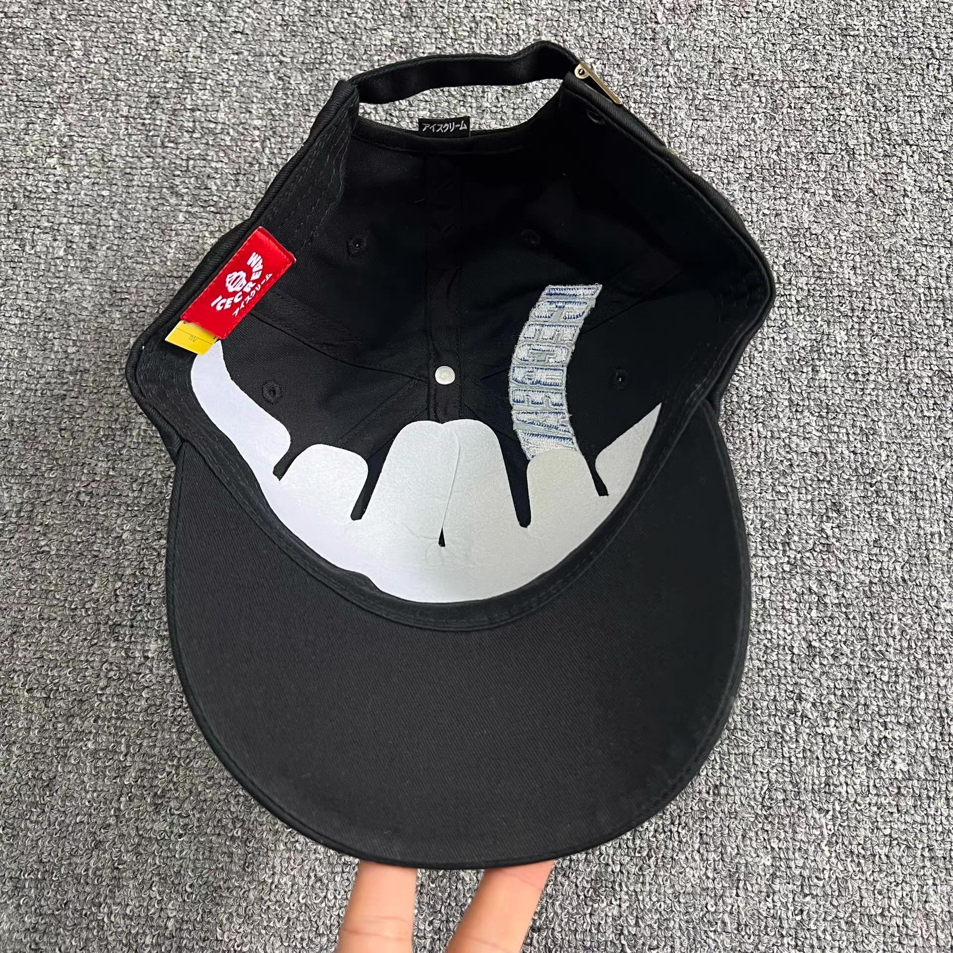 Billionaire Boys Club BBC ICECREAM Arch Embroidered Curved Brim Baseball Cap Q7 Size ONE SIZE - 4 Thumbnail