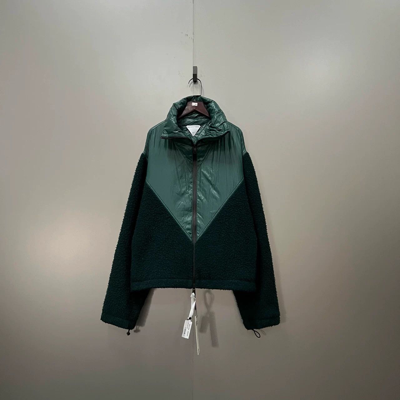 Bottega Veneta Bottega Veneta Fleece Panel Zip Jacket Size US M / EU 48-50 / 2 - 1 Thumbnail