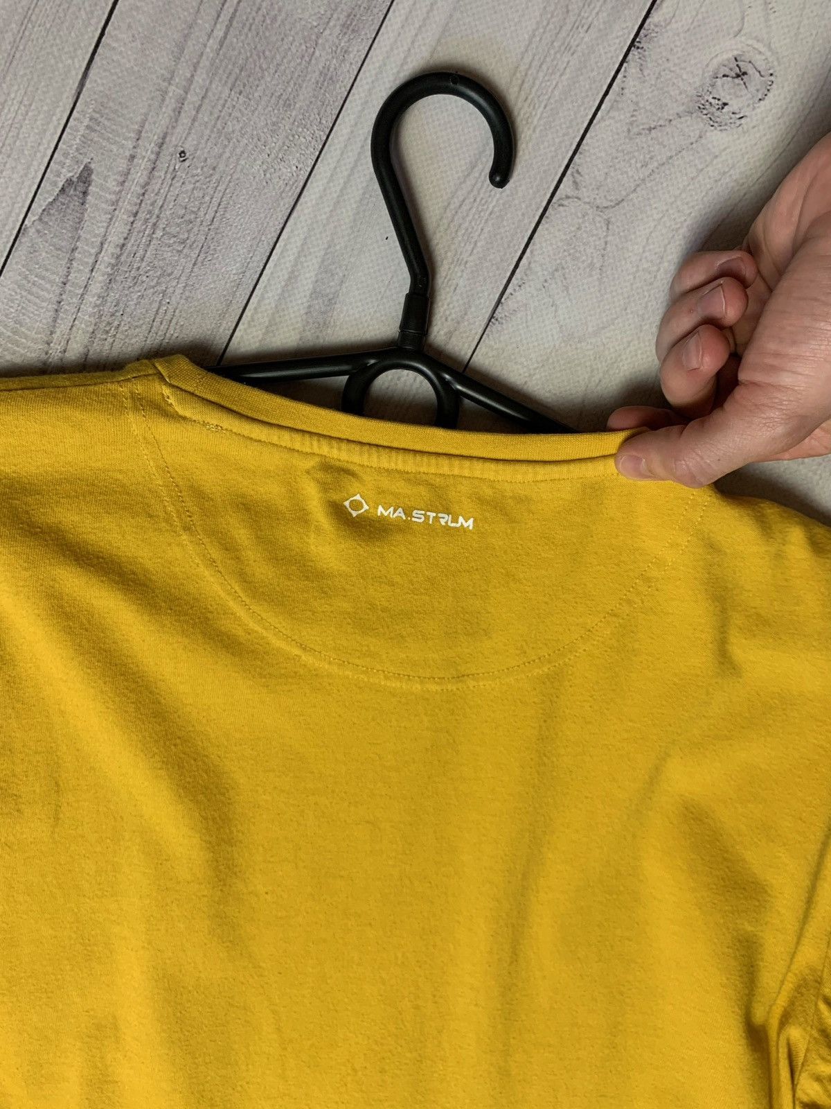 Designer × MA.STRUM Ma.Strum Yellow long sleeve T-shirt Size S Size US S / EU 44-46 / 1 - 5 Thumbnail