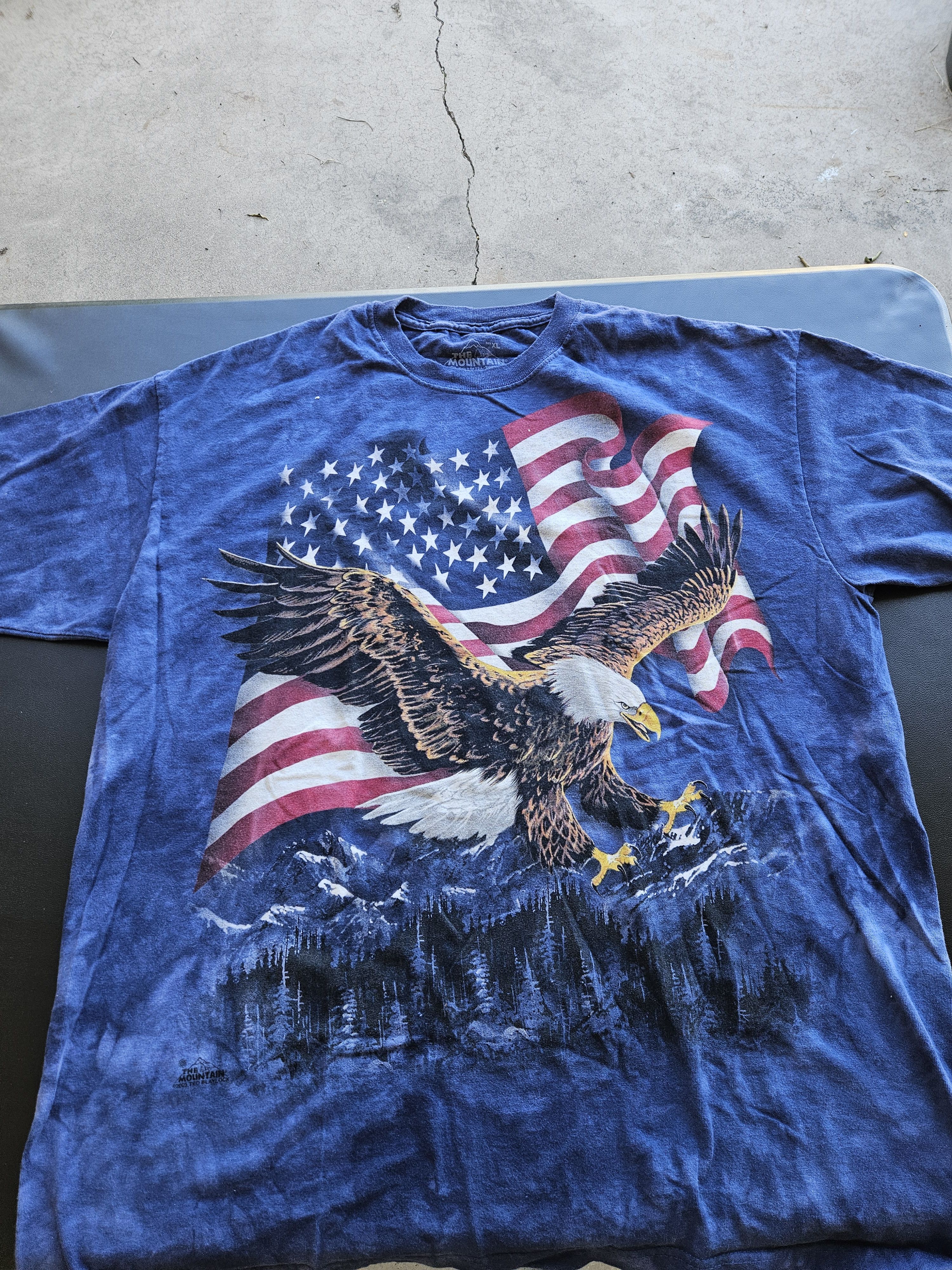 The Mountain The Mountain American Eagle Y2K Tye Dye Tee Size US XL / EU 56 / 4 - 1 Thumbnail
