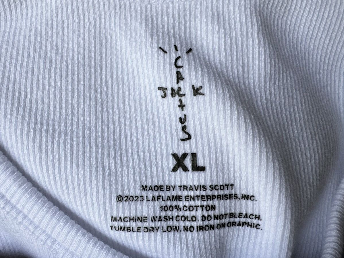 Audemars Piguet × Travis Scott XL Travis Scott Audemars Piguet White Tank Top AP CJ Logo Size US XL / EU 56 / 4 - 5 Thumbnail