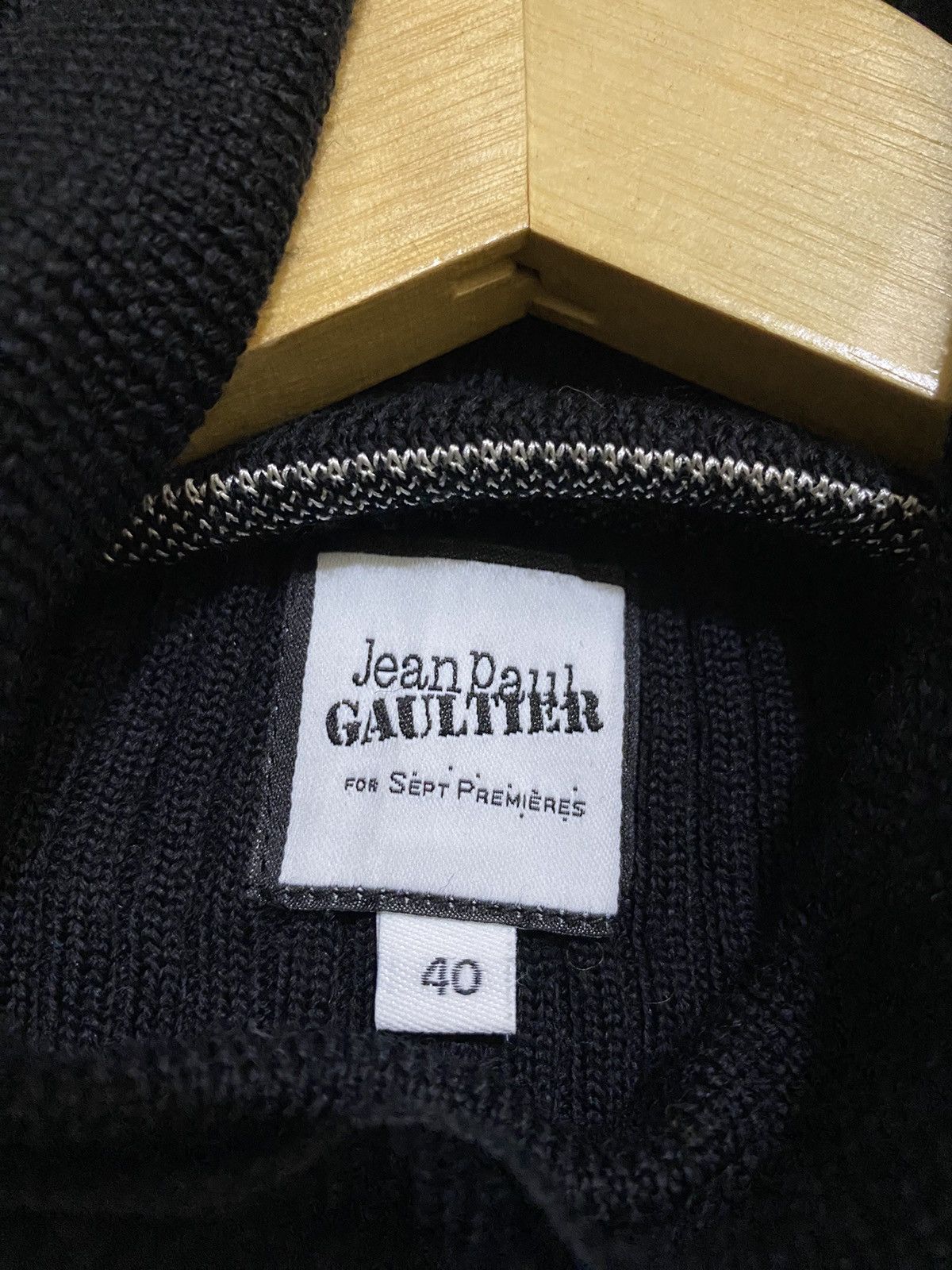 Designer × Jean Paul Gaultier Jean Paul Gaultier Turtleneck Knitwear Size M / US 6-8 / IT 42-44 - 5 Thumbnail