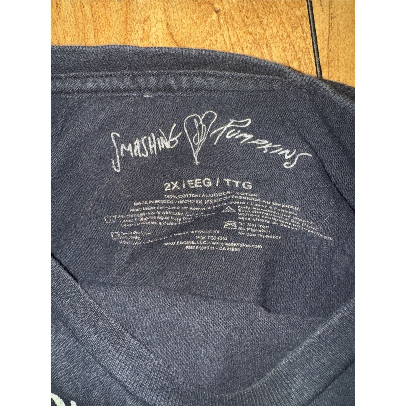 Band Tees × Vintage The Smashing Pumpkins Band T-Shirt Black XXL 26x25 Size US XXL / EU 58 / 5 - 3 Thumbnail