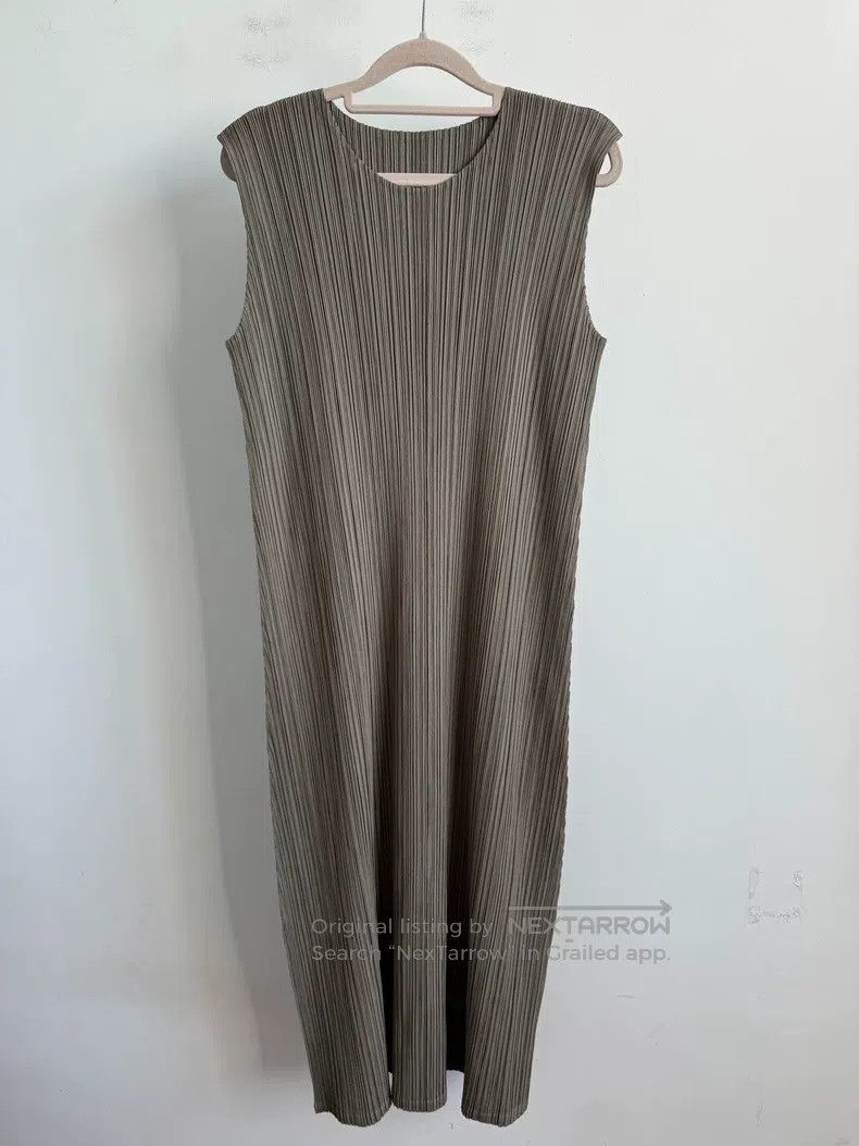 Issey Miyake Issey Miyake Gray Dress Size XXL / US 16-18 / IT 52-54 - 1 Thumbnail