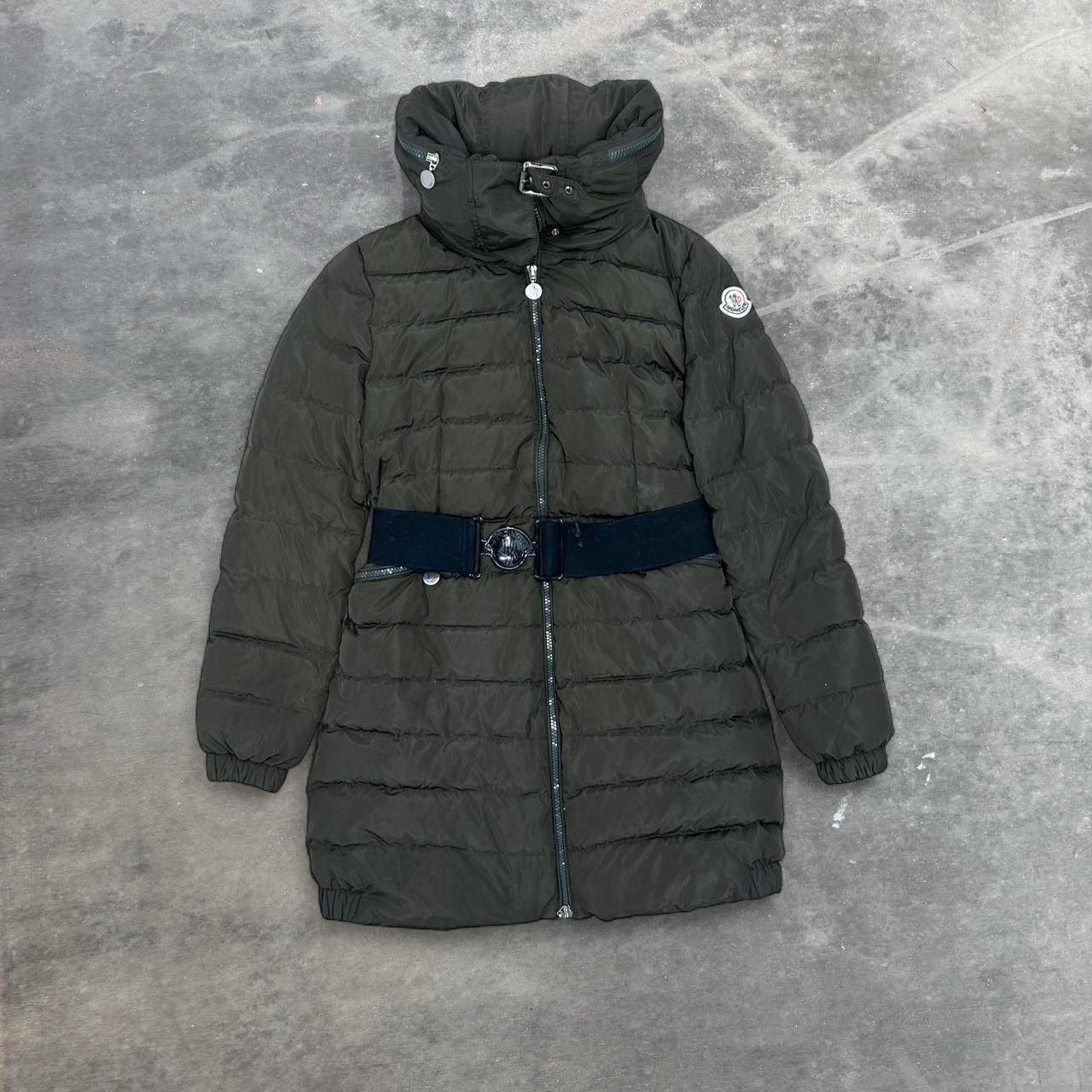 Moncler Moncler Women's Grey Genuine Long Down Puffer Coat Size 2 Size M / US 6-8 / IT 42-44 - 1 Thumbnail