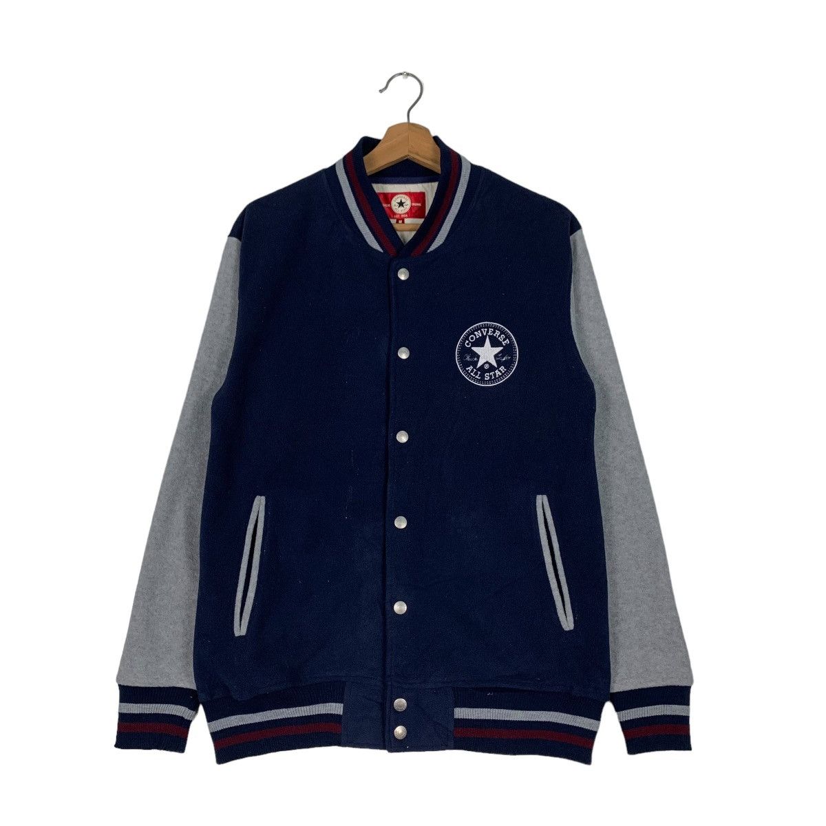 Converse CONVERSE Varsity Jacket #0808-C36 Size US M / EU 48-50 / 2 - 1 Thumbnail