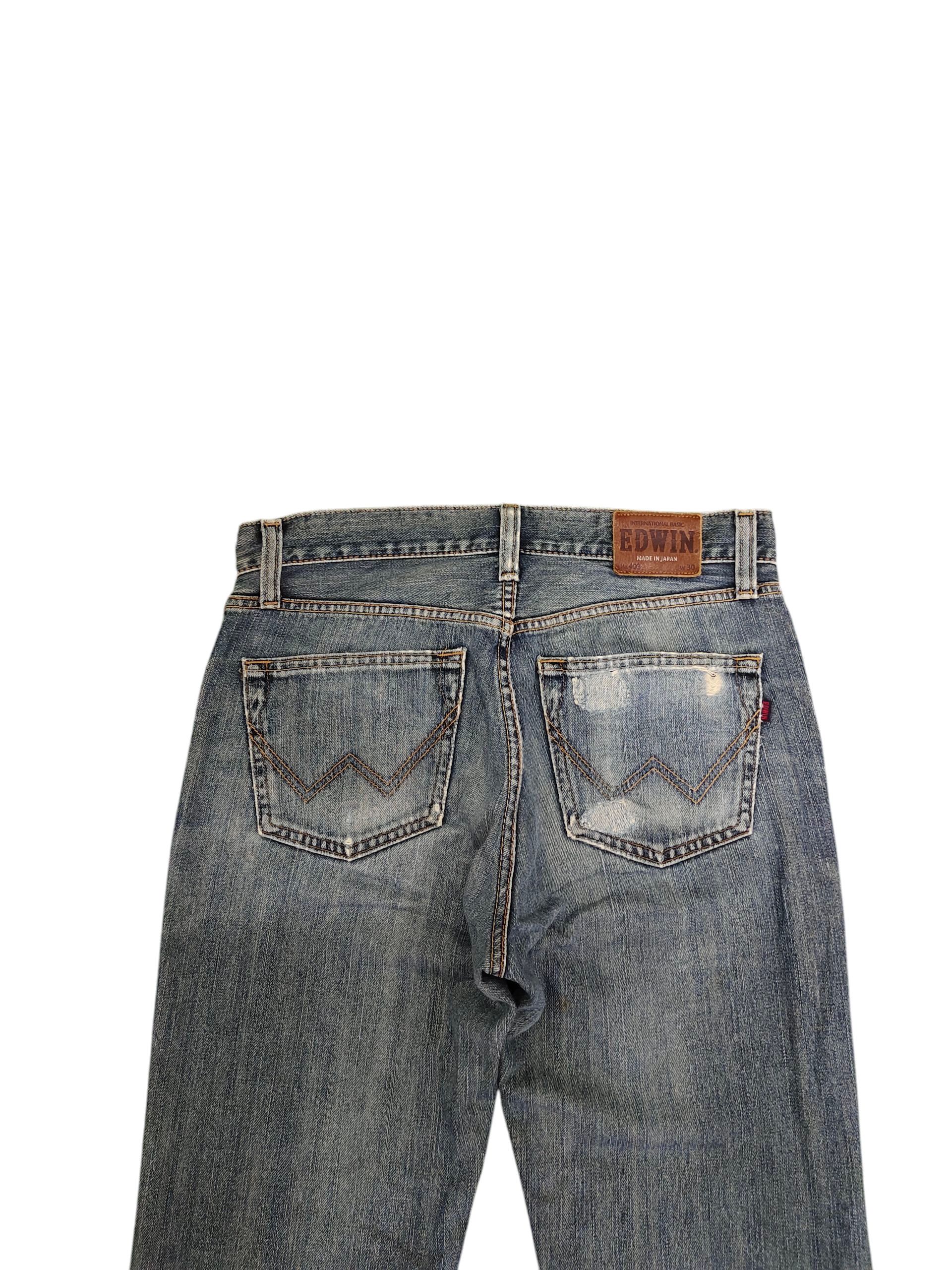 Kapital Vintage Edwin 403 Clawmark Distress Denim Jeans Size US 30 / EU 46 - 9 Thumbnail