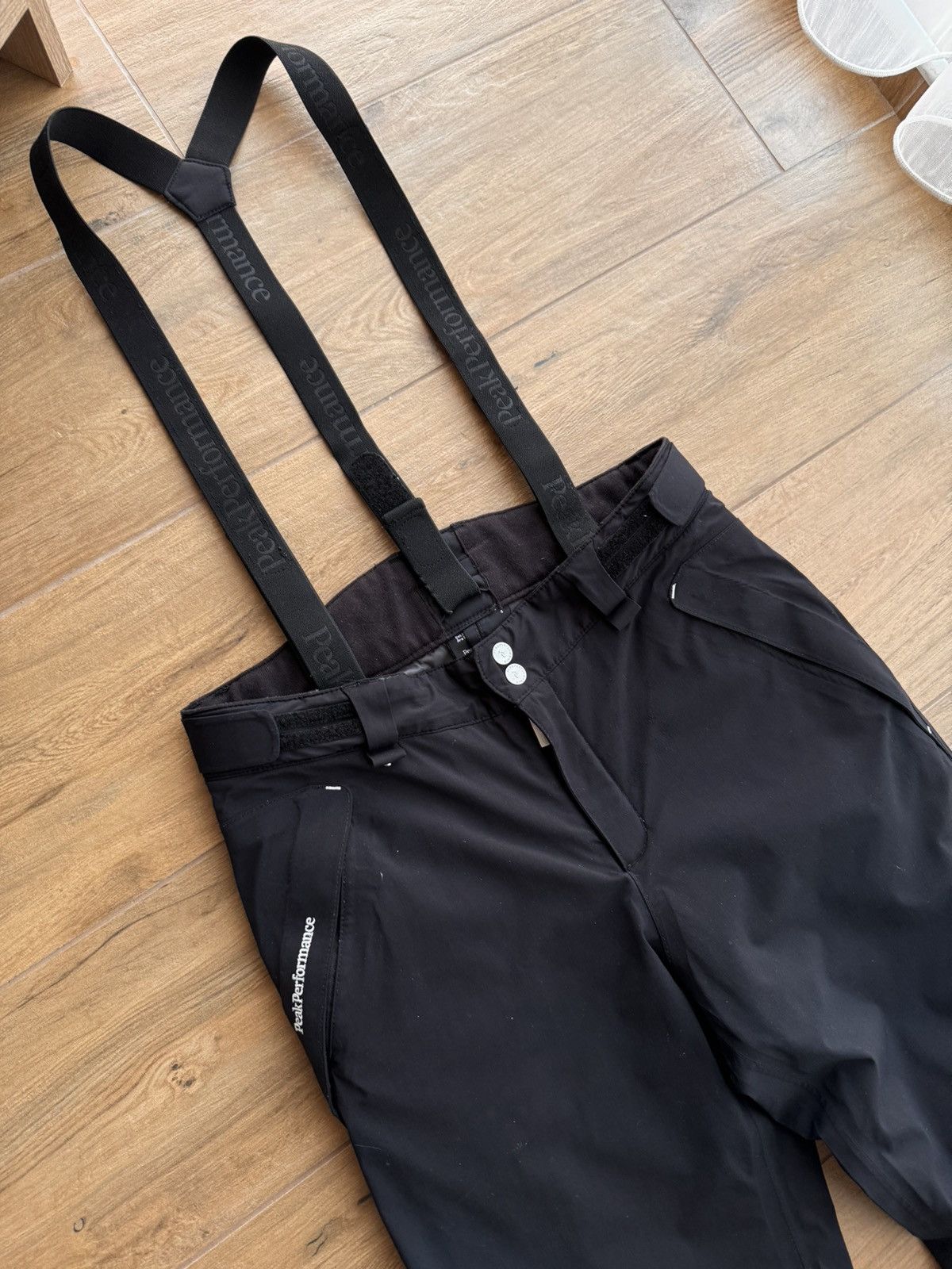 Goretex × Peak Performance × Vintage Vintage Peak Performance Thermalite Goretex Black Ski Pants Size 26" / US 2 / IT 38 - 5 Thumbnail