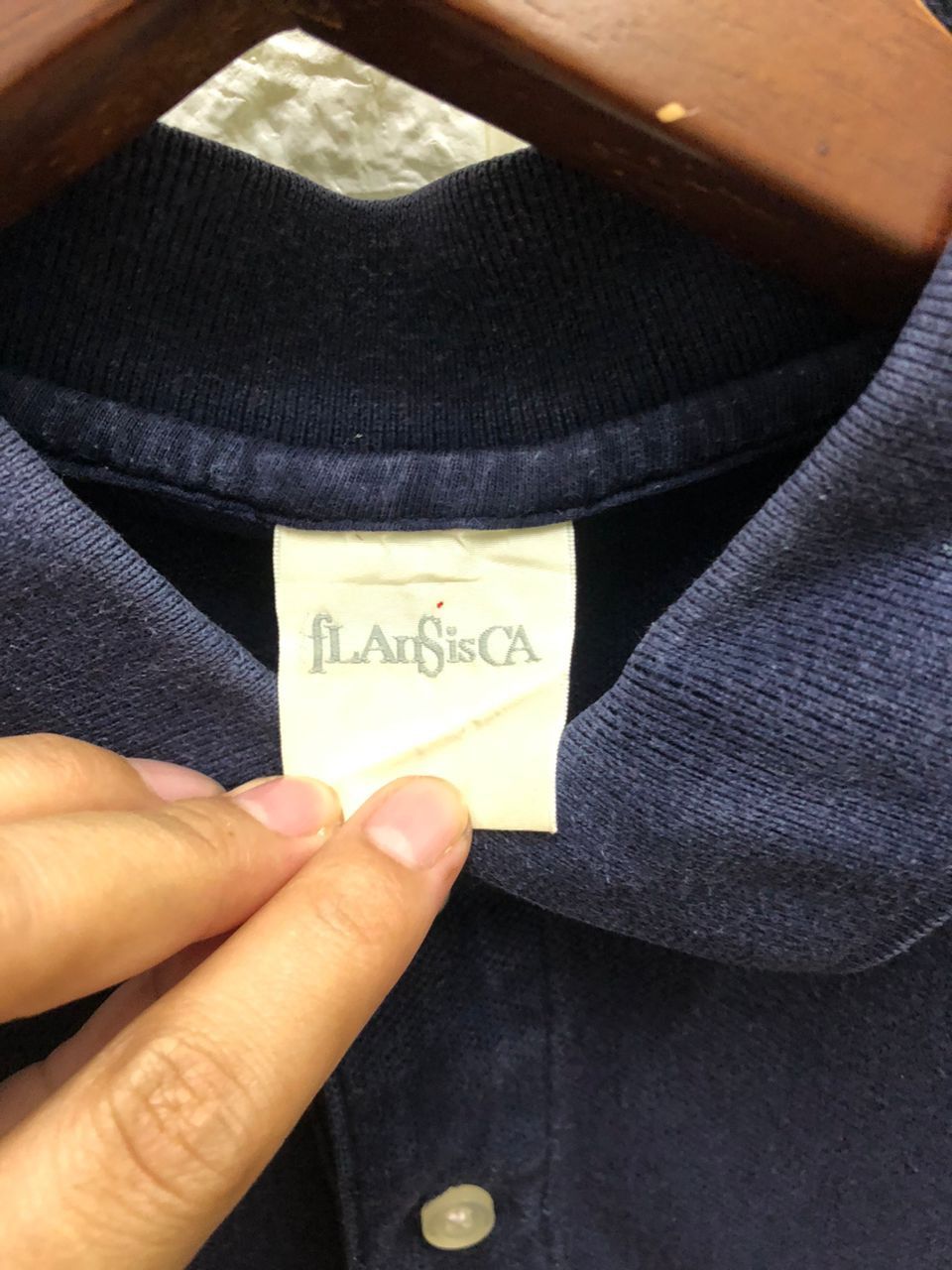 Vintage B vintage fLAnsisCA dog with polo embroied logo Size US M / EU 48-50 / 2 - 5 Thumbnail