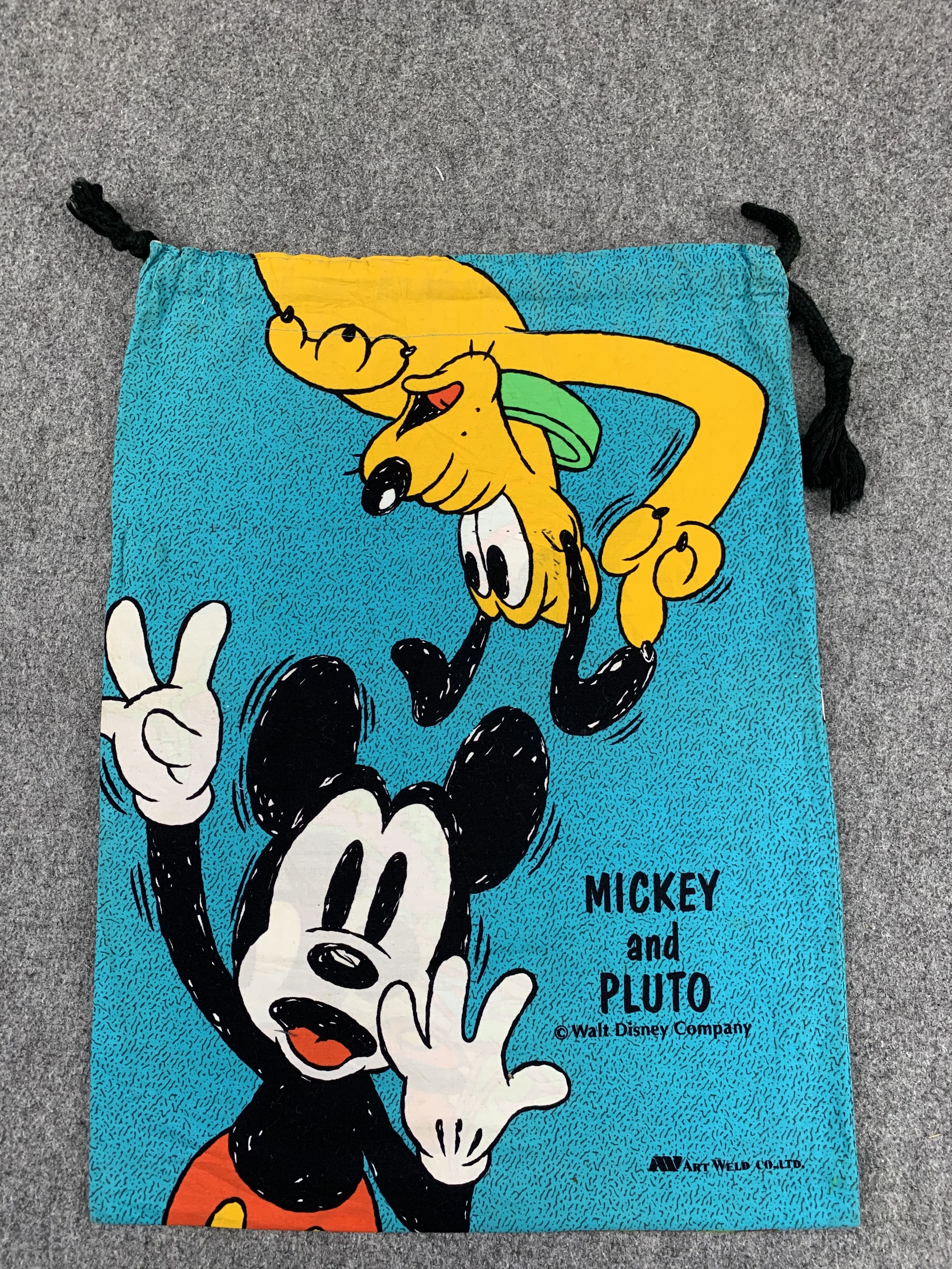 Disney Vintage Mickey Mouse And Pluto Full Print Bag BG0061 Size ONE SIZE - 1 Thumbnail
