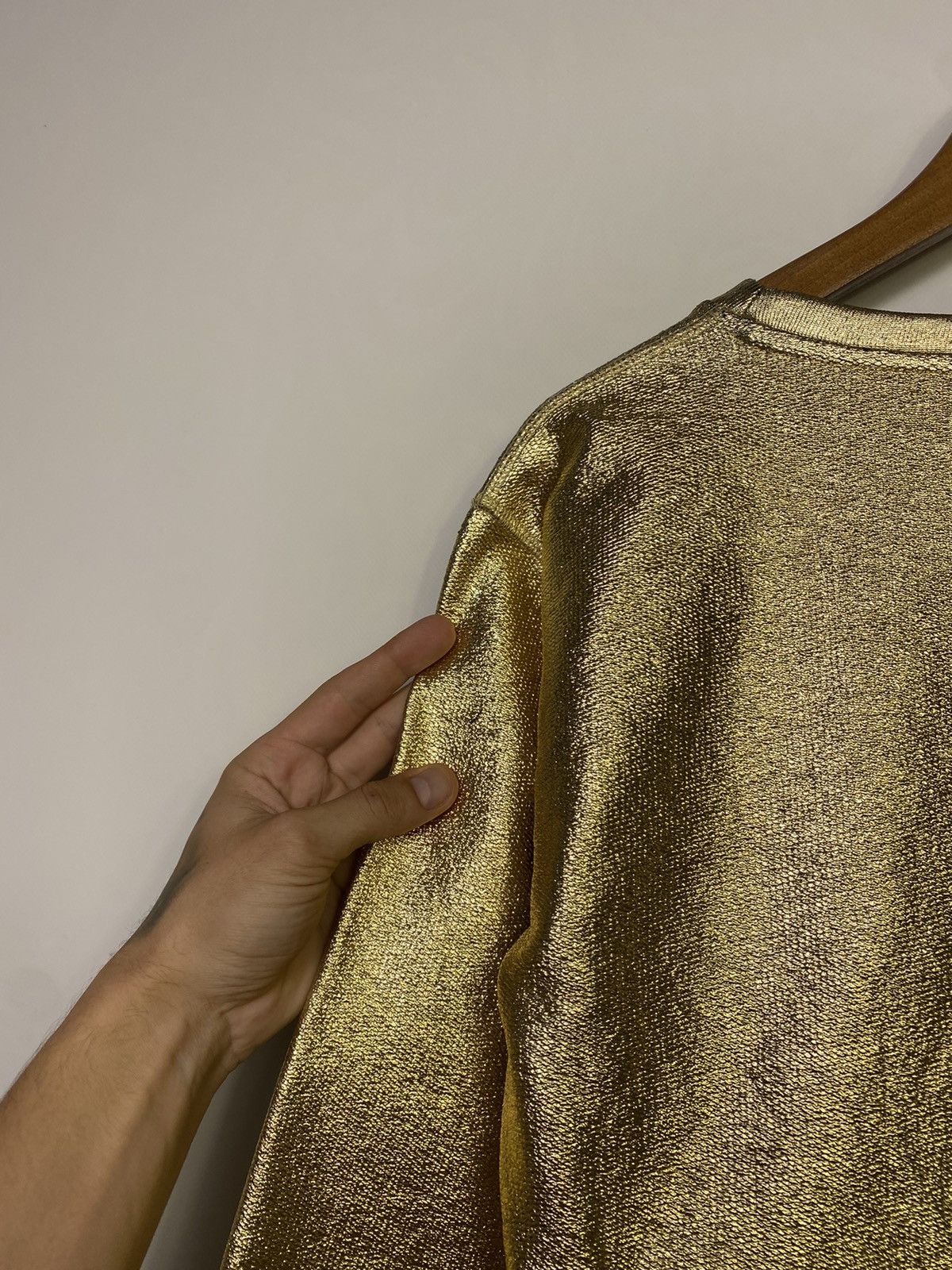 Faith Connexion 🔥🔥Faith Connexion Gold Cotton Y2k Sweatshirt Size M / US 6-8 / IT 42-44 - 19 Thumbnail